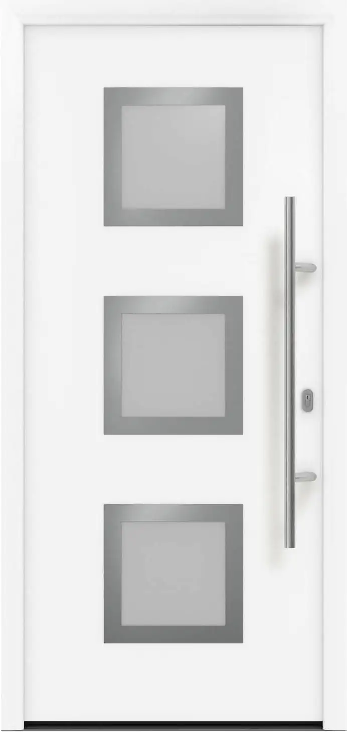 EcoStar Haustür ISOPRO IP 810S verkehrsweiß 110 x 210 cm EcoStar Haustür ISOPRO IP 810S verkehrsweiß 110 x 210 cm