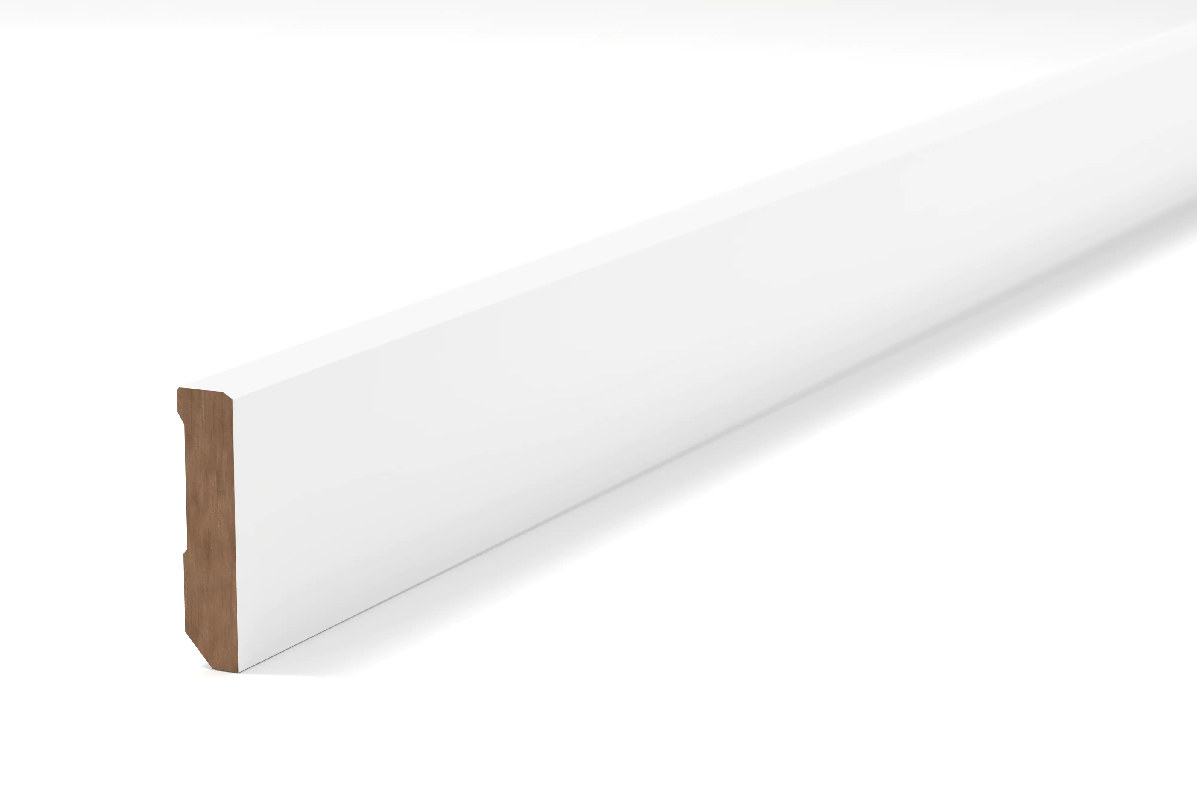 Classen Clip-Sockelleiste 240 x 5,8 x 1 cm weiß Classen Clip-Sockelleiste 240 x 5,8 x 1 cm weiß