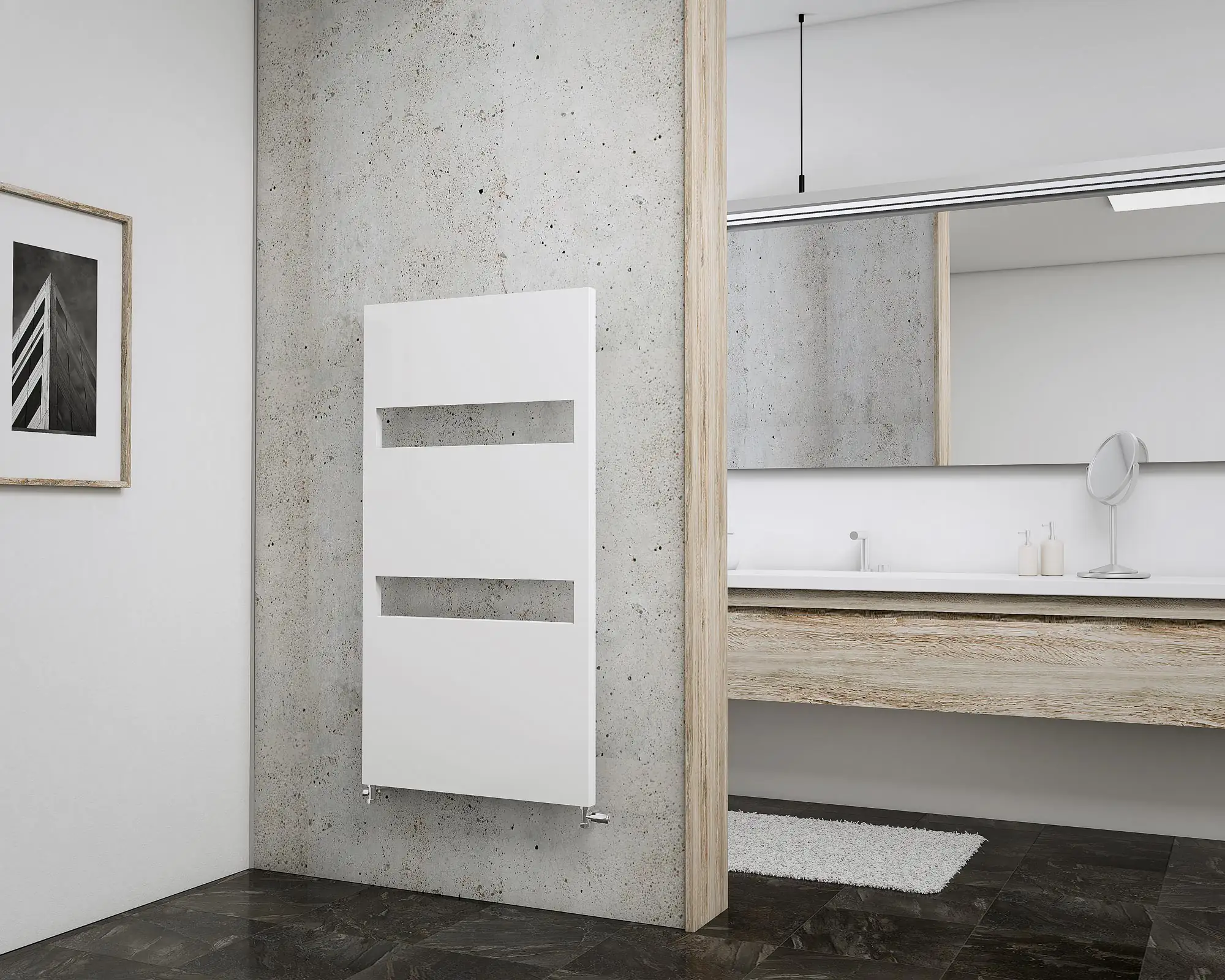 Schulte Badheizkörper Turin 113,5 x 60 cm 501 Watt