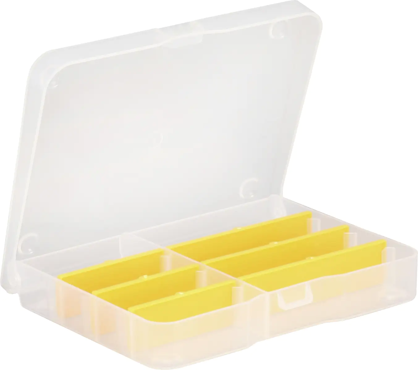 Allit Sortimentskasten,2-8 Fächer EuroPlus Basic 17/2-6 transparent