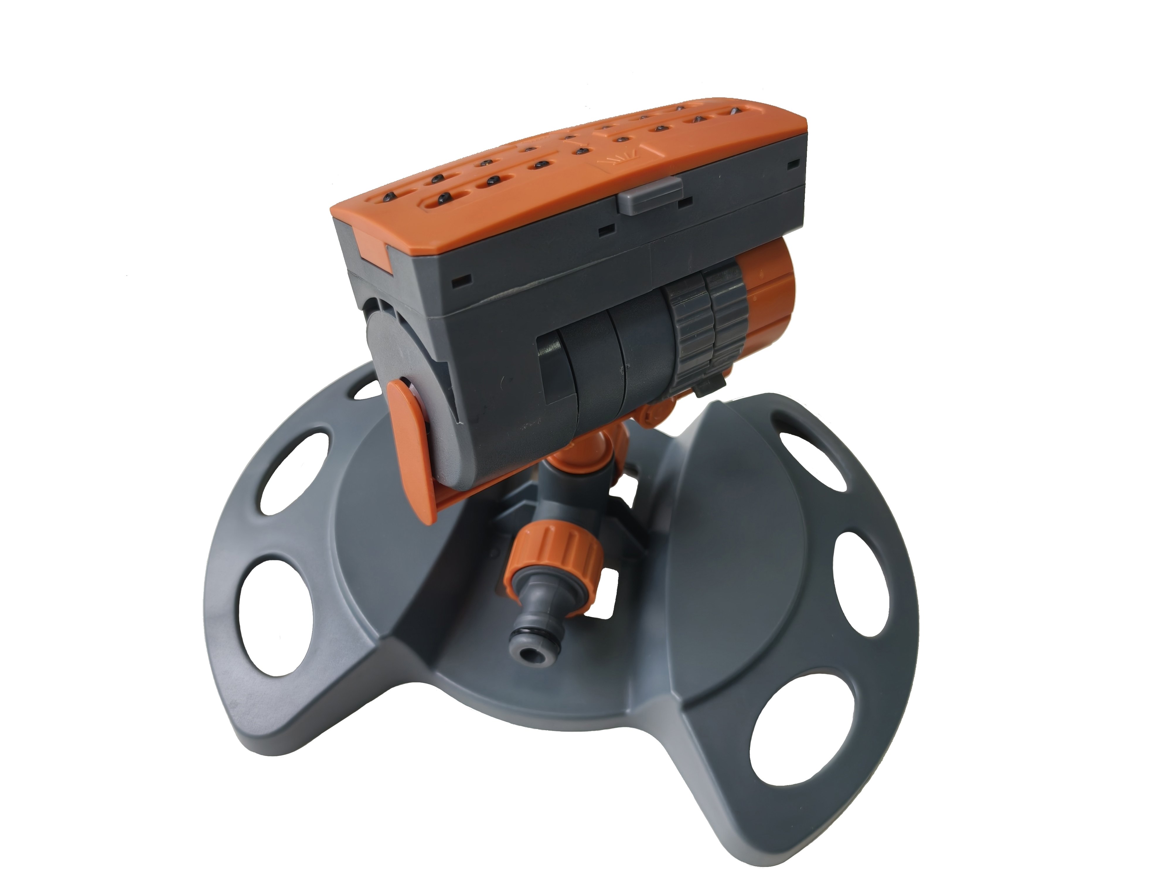 Primaster Viereckregner mit 16 Düsen & Ständer