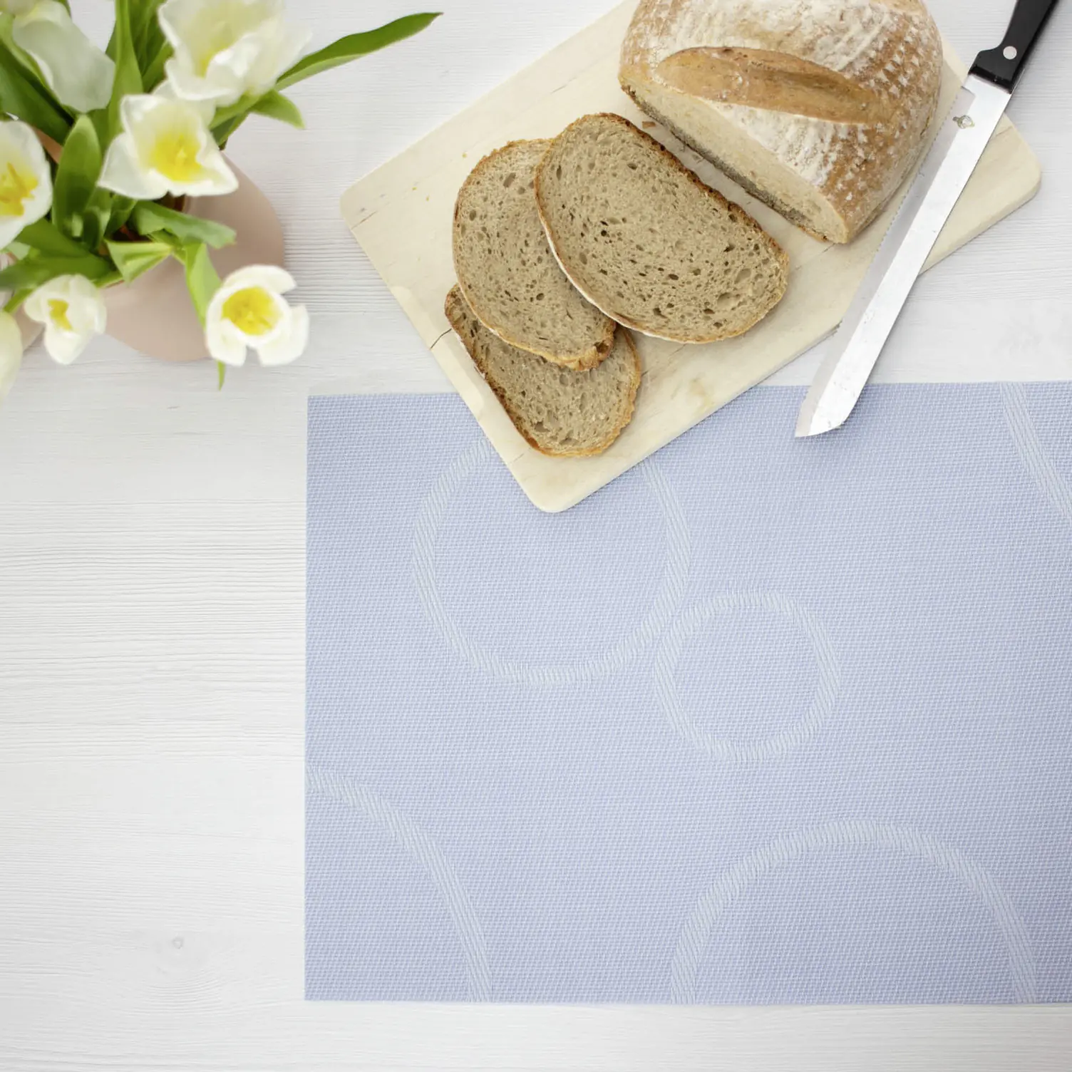 d-c-fix Tischset Catania Circle pastellblau 30 x 45 cm d-c-fix Tischset Catania Circle pastellblau 30 x 45 cm