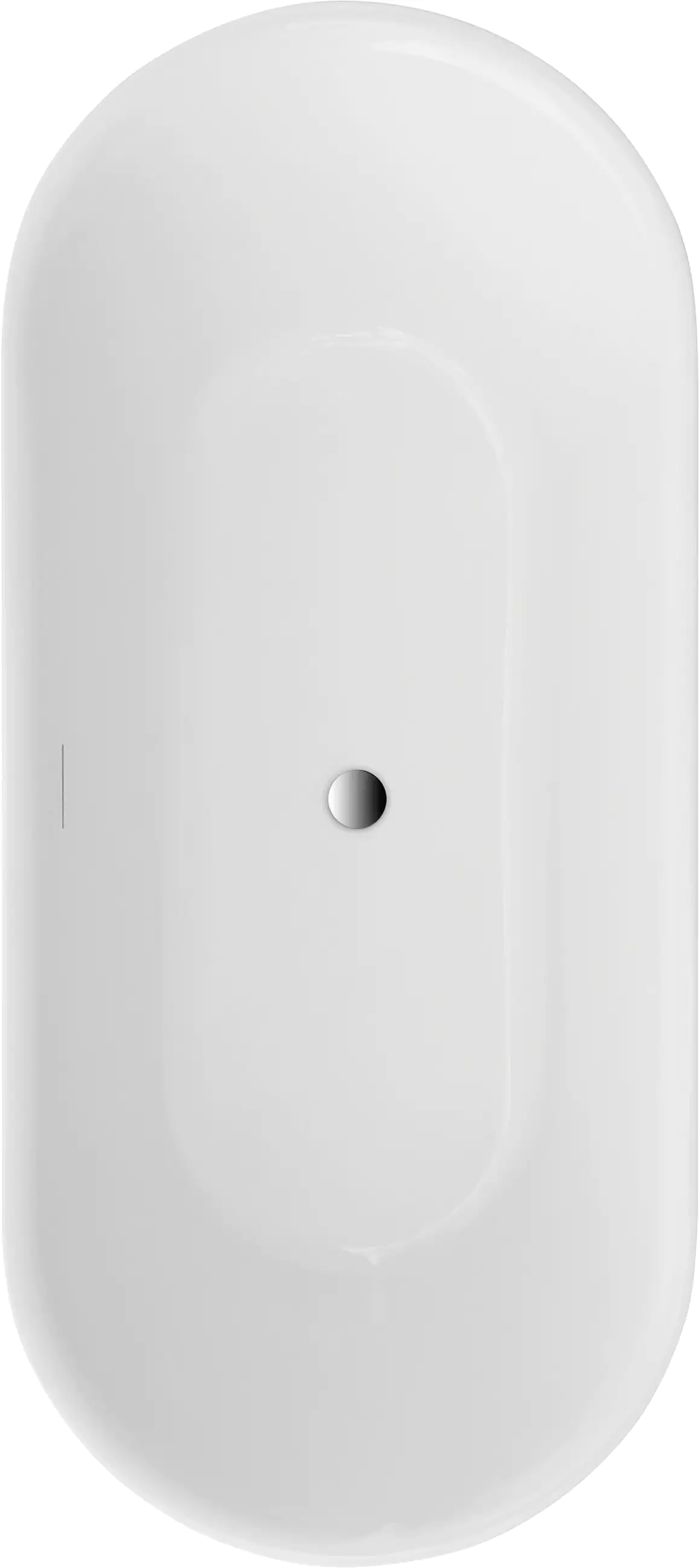 Ottofond Freistehende Badewanne Eko 150x75x43 cm weiß