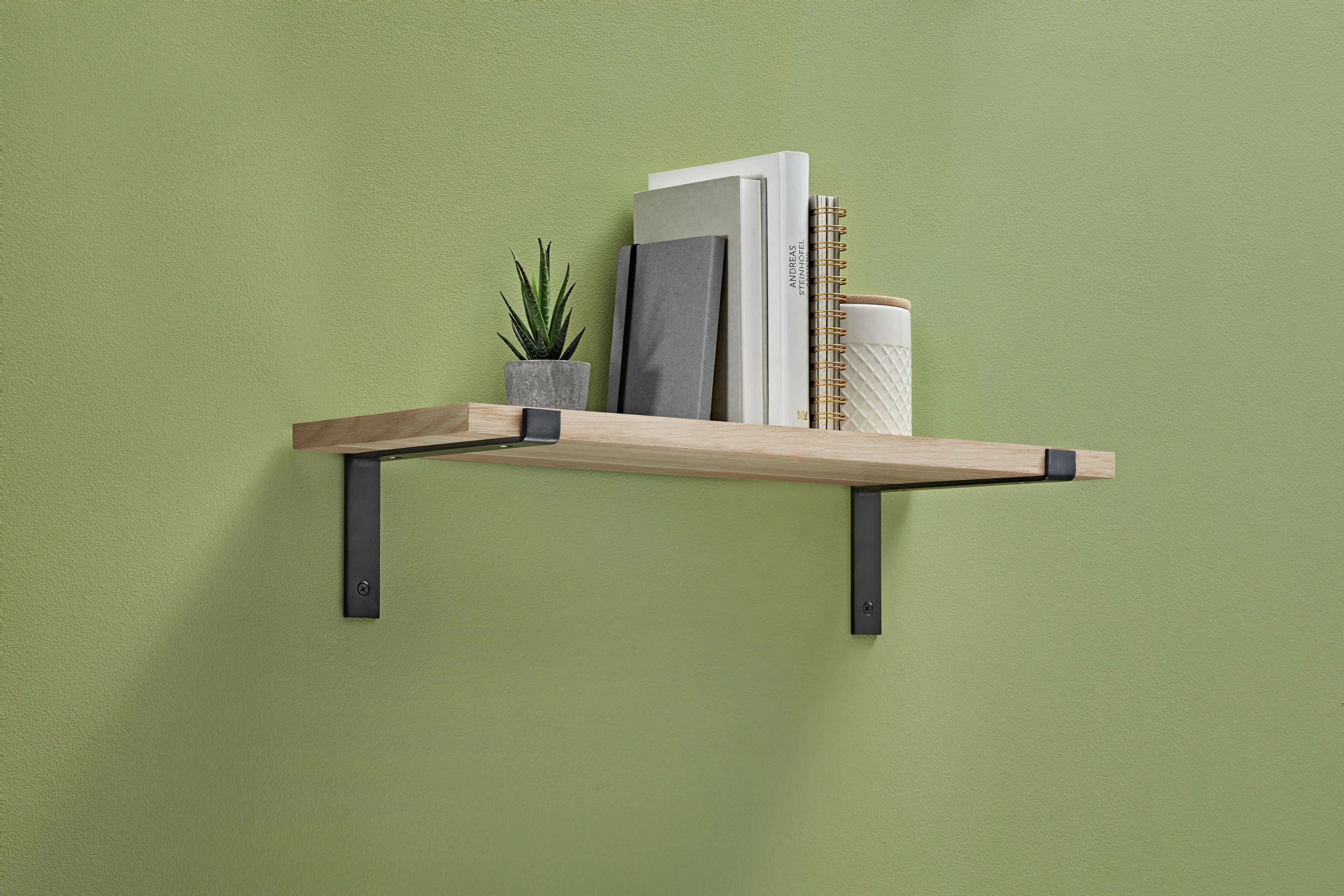 Dolle Regalträger Lip 26 x 13 x 3 cm schwarz Metall