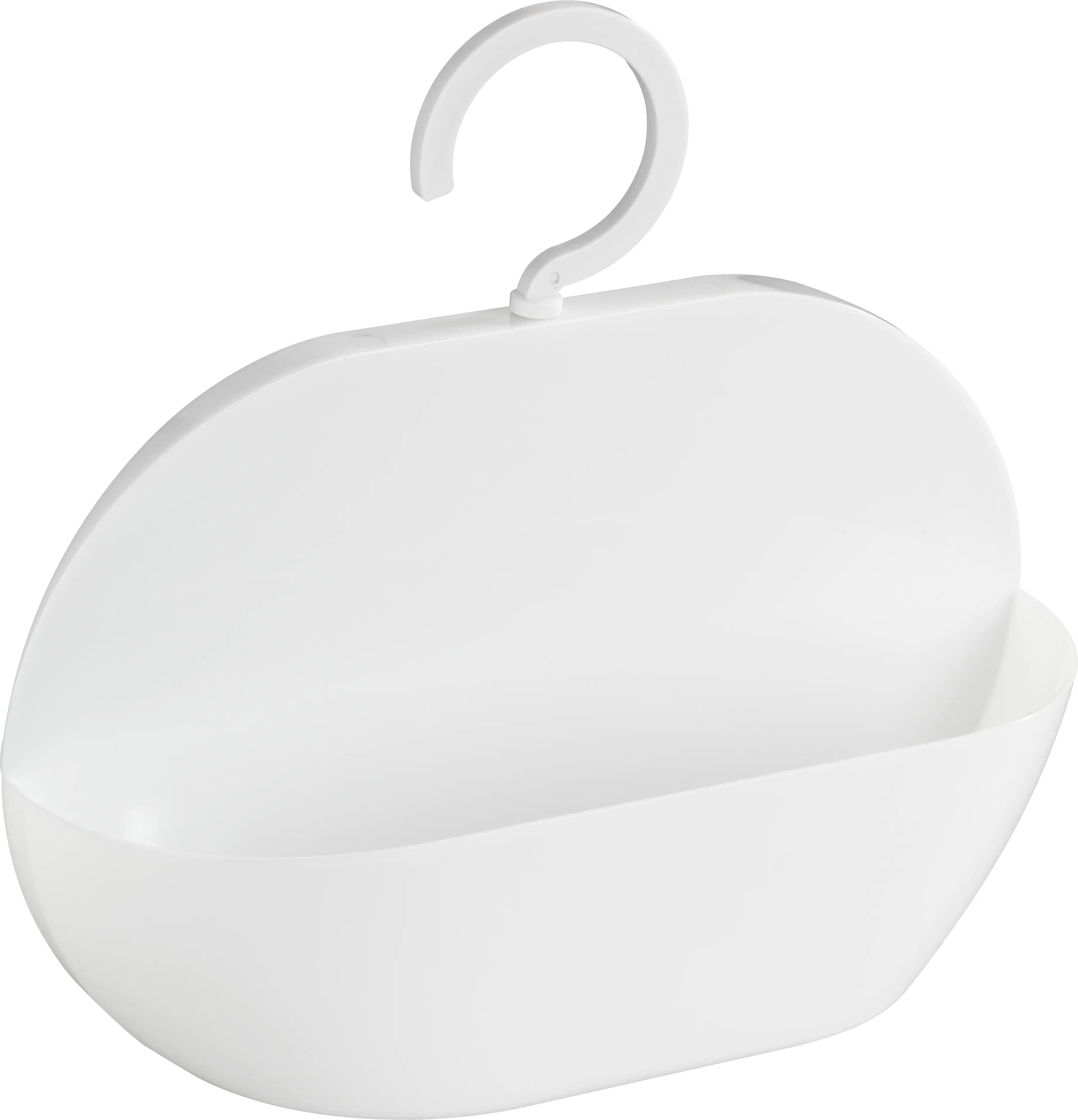 Wenko Duschkorb Cocktail Kunststoff, weiß