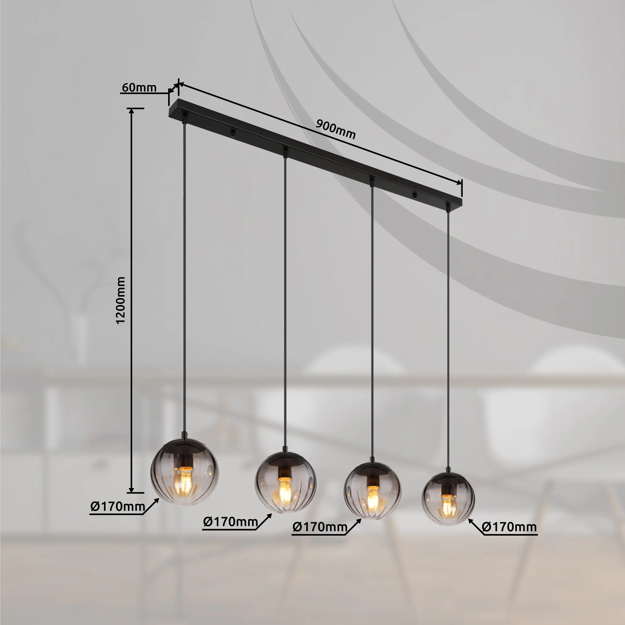 Globo Hängeleuchte Dallerta Globo Hängeleuchte Dallerta