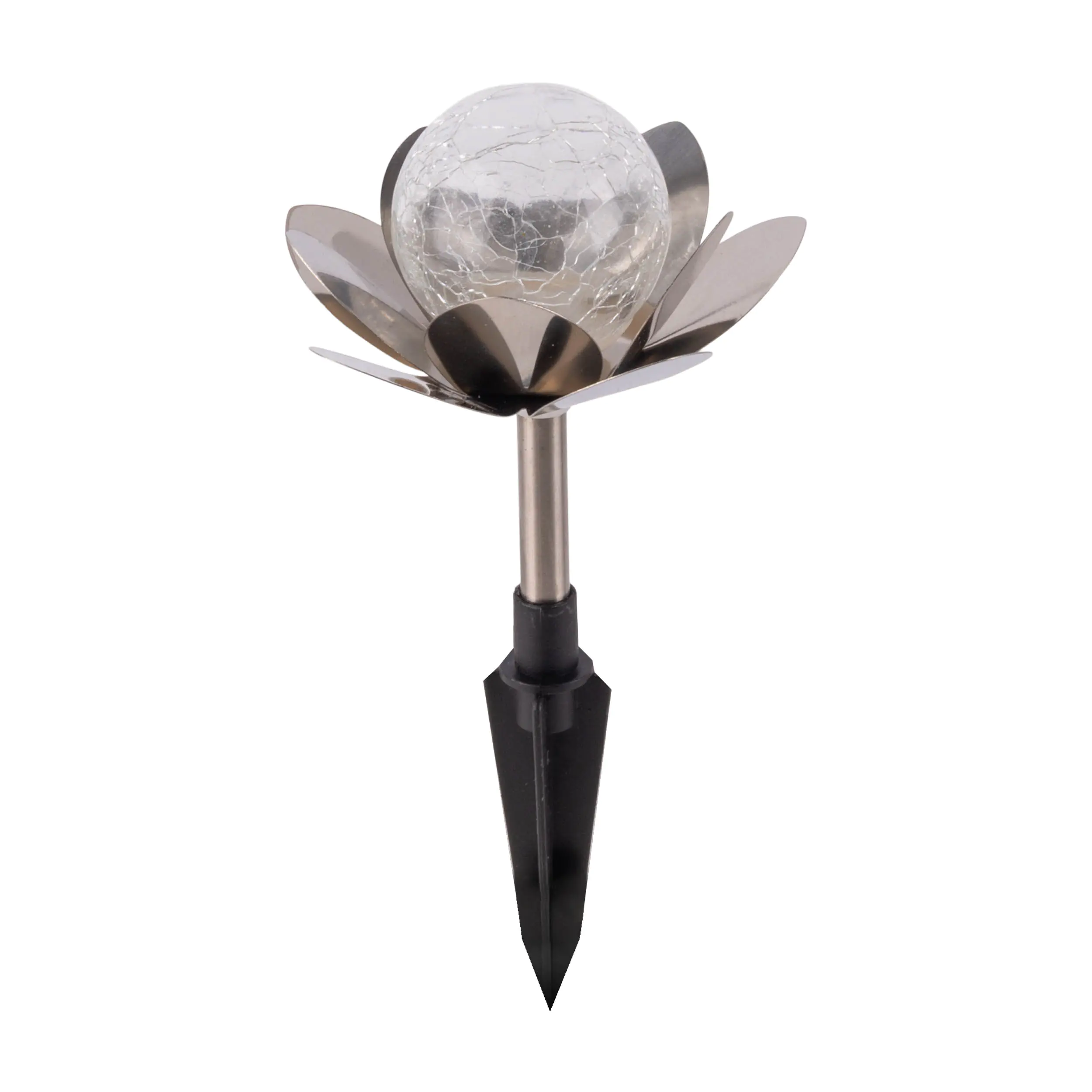 Light & More LED Solarleuchte Seerose 3er Set