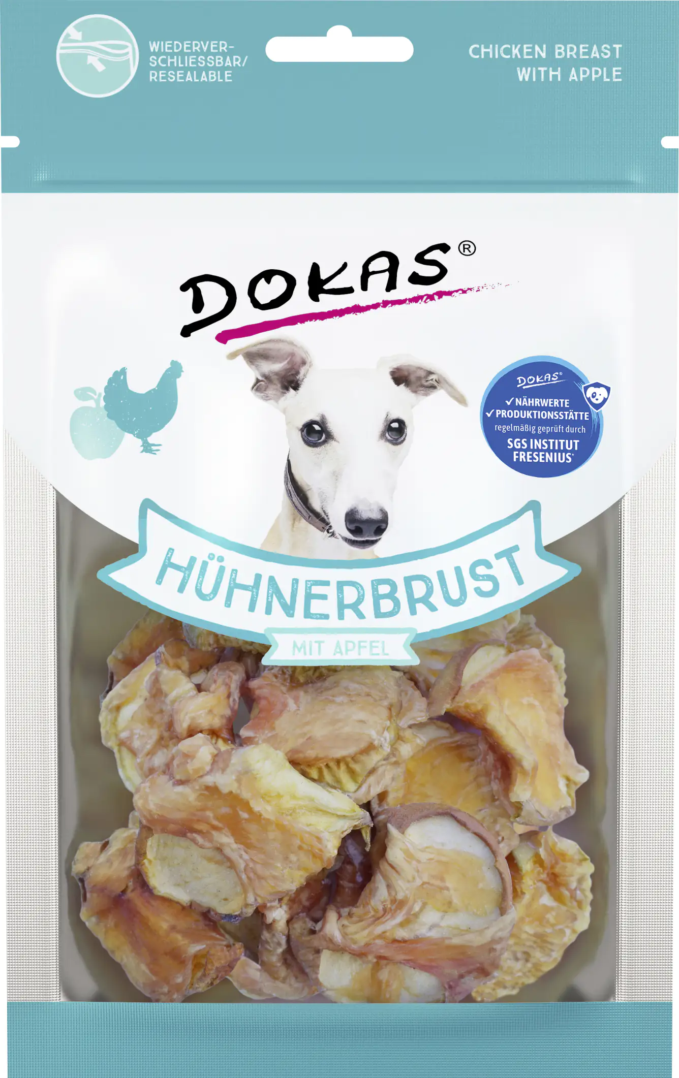Dokas Hühnerbrust mit Apfel 70 g Dokas Hühnerbrust mit Apfel 70 g