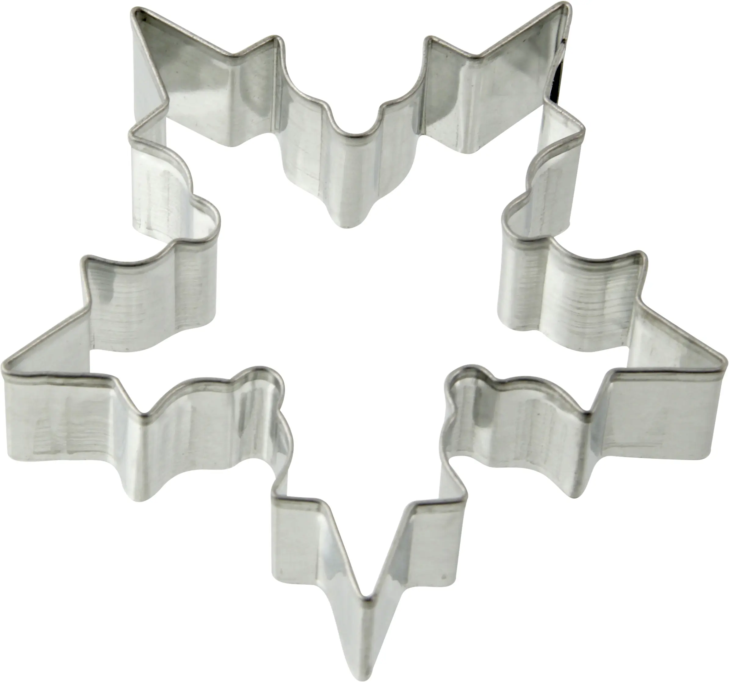 Zenker Ausstechform Schneeflocke 7,1 x 7,5 cm silber