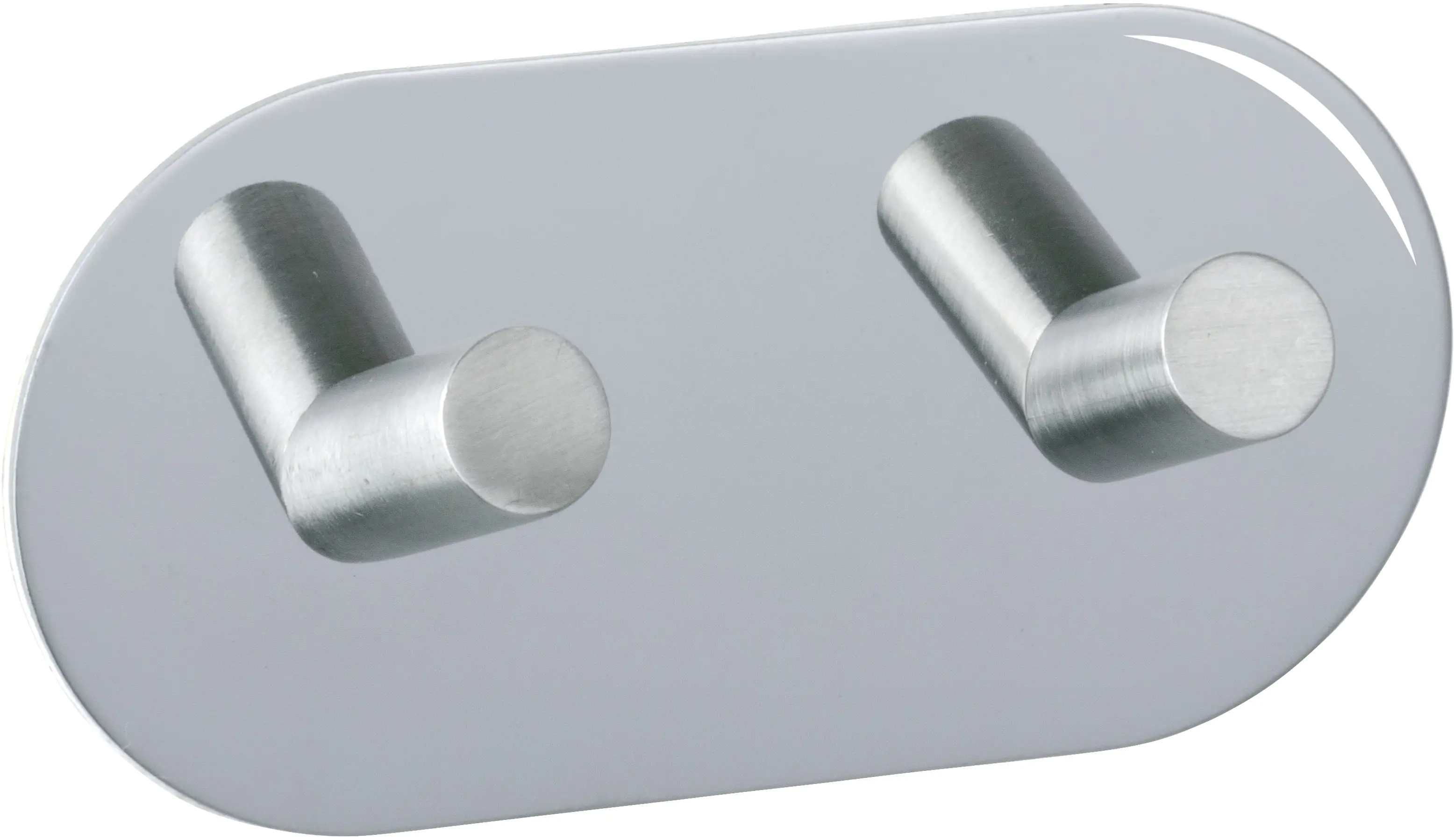 Wenko Wandhaken Duo Edelstahl, chrom, glänzend