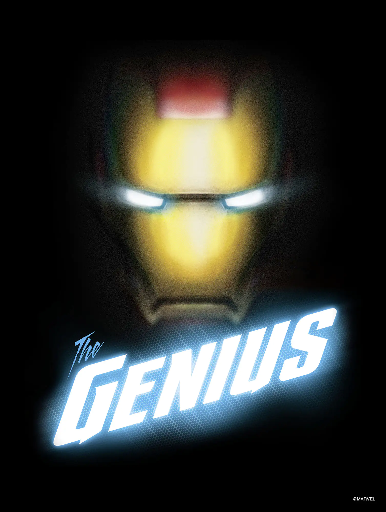 4055065195037 Komar Wandbild Avengers The Genius 30 x 40 cm