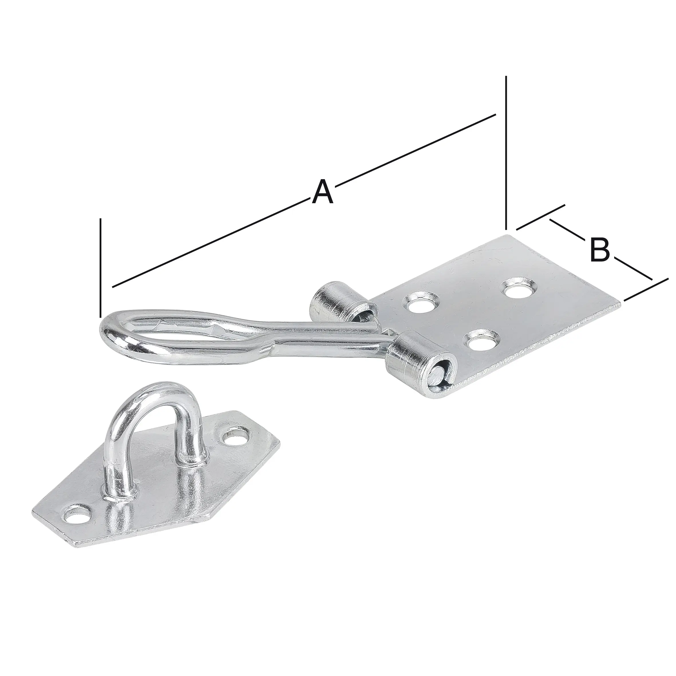 Vormann Drahtüberfallen verzinkt 100 x 30 mm