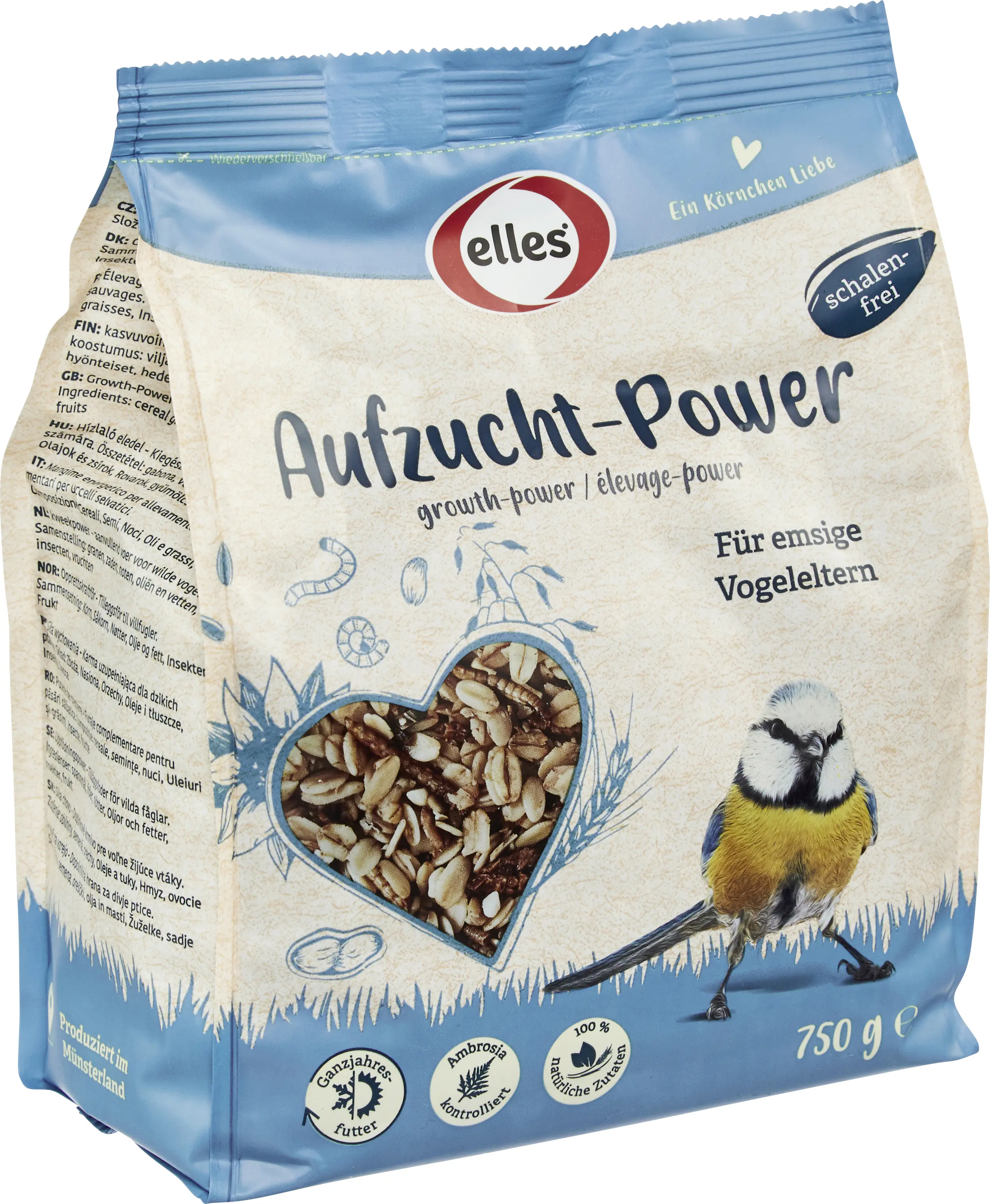 Elles Wildvogelfutter Aufzucht-Power 750 g