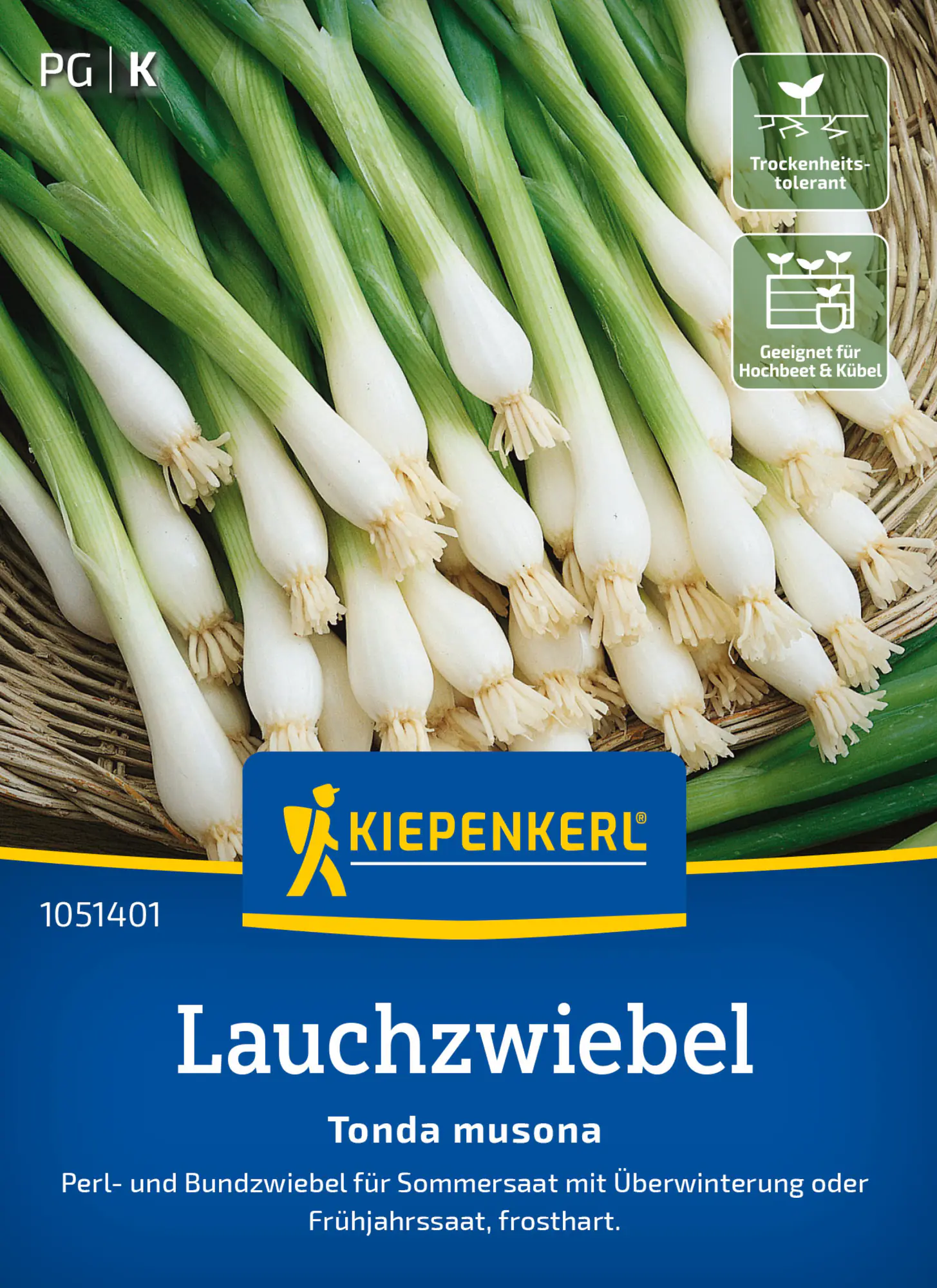 Kiepenkerl Saatgut Lauchzwiebel Tonda musona für ca. 1 – 1,5 m²