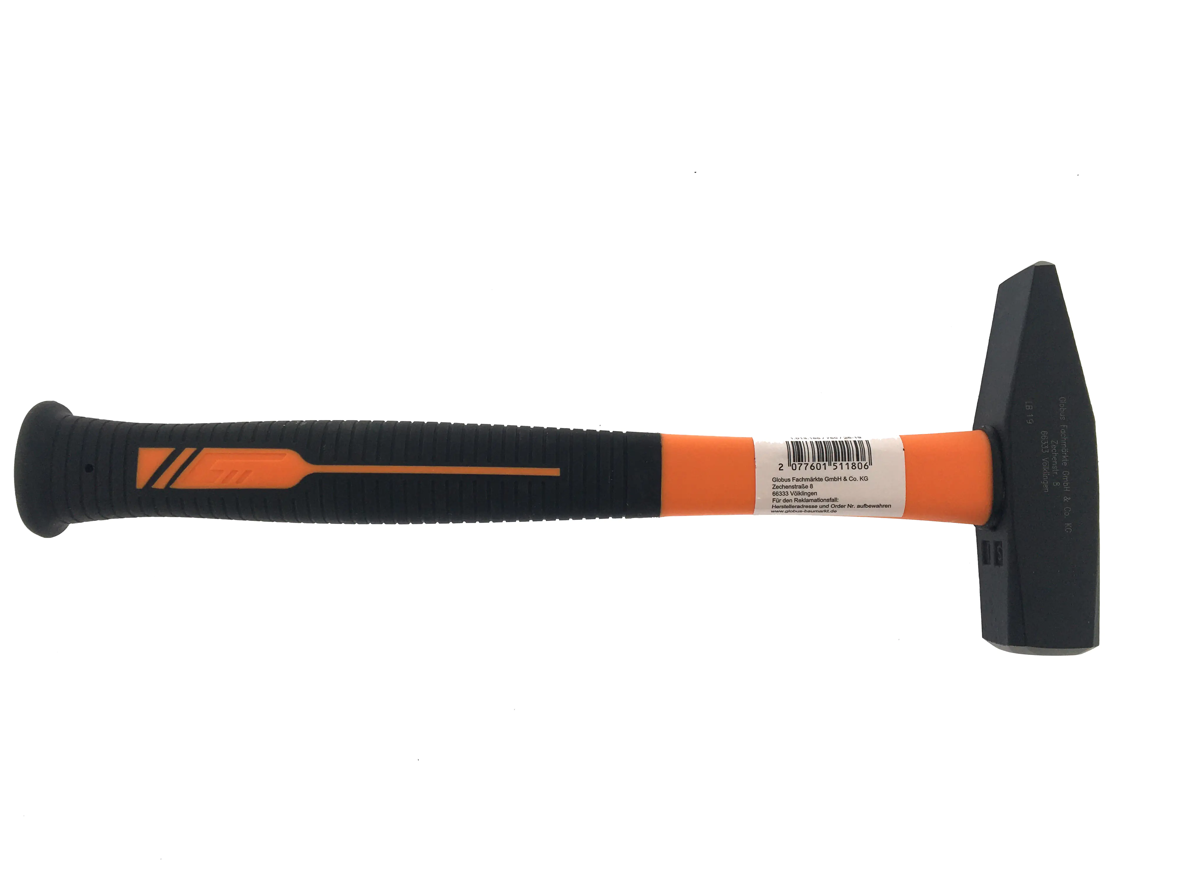 4333692043861_2 Primaster Schlosserhammer SH500G 500 g Stiel 290 mm