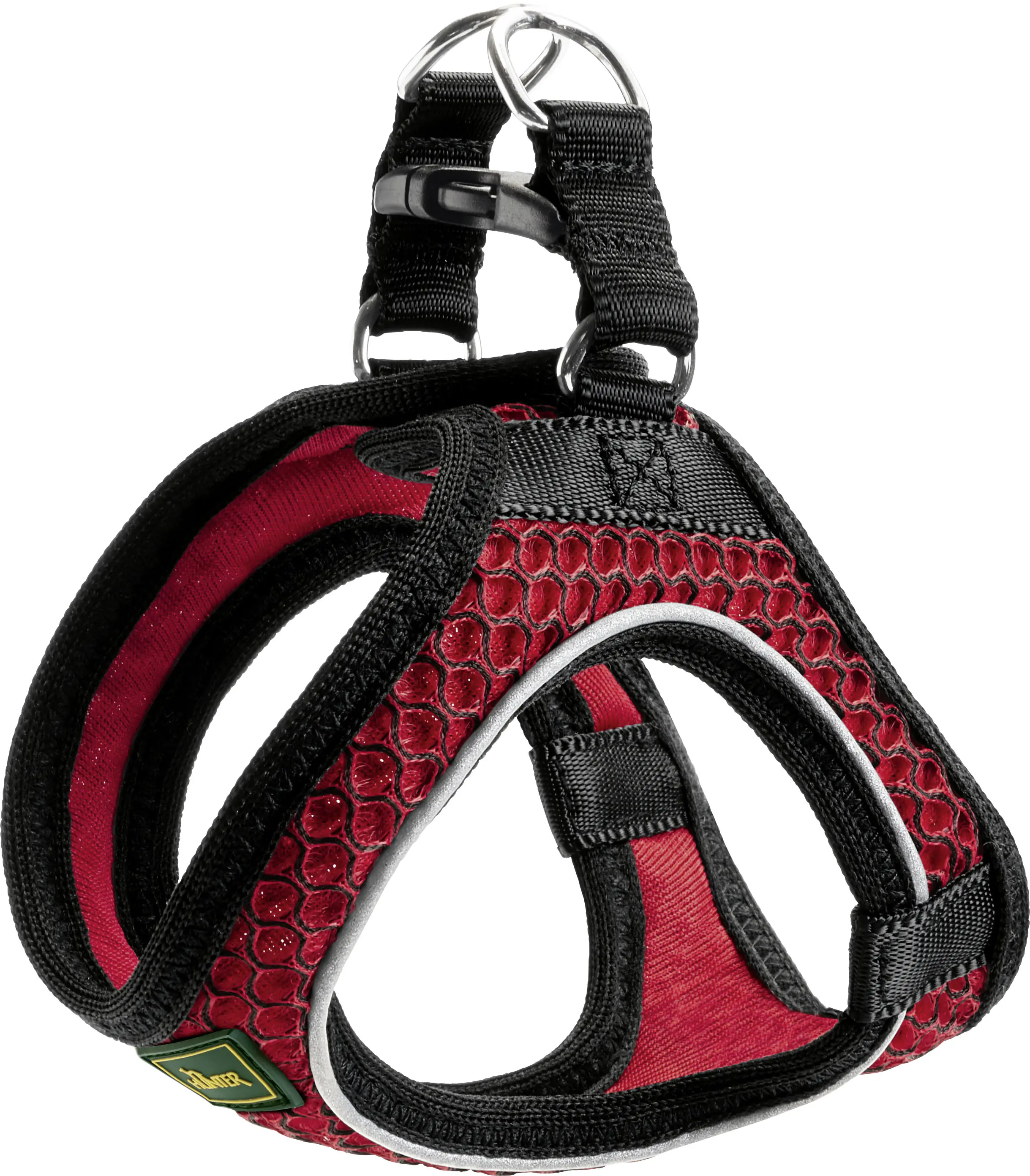 Hunter Hundegeschirr Hilo Comfort S-M rot