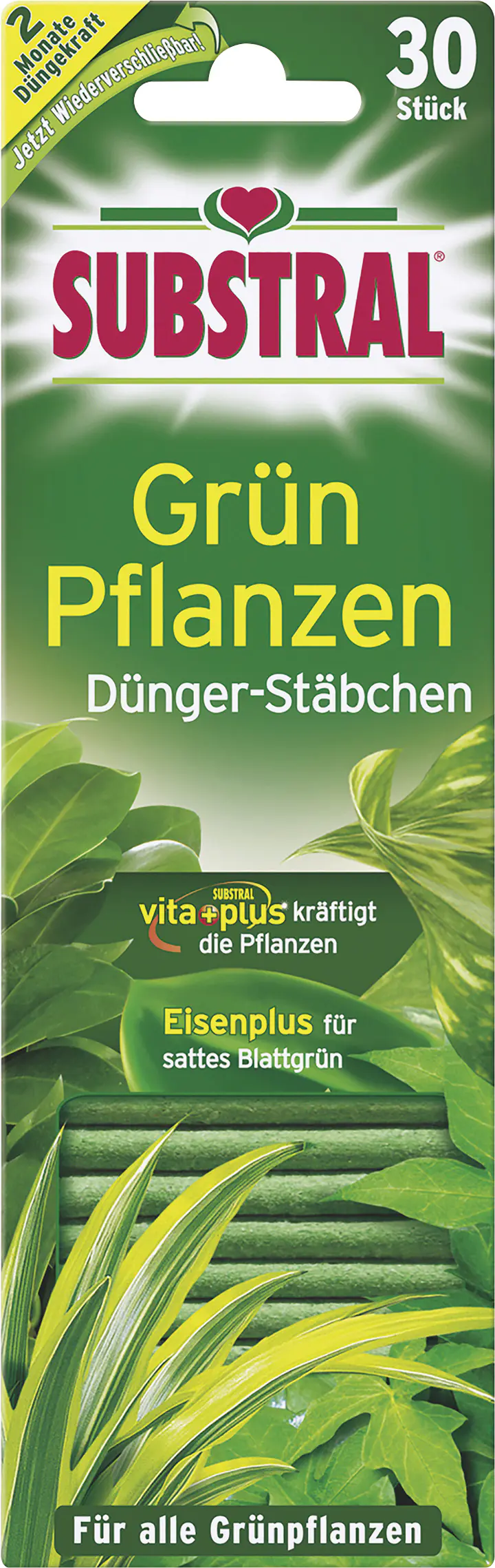Substral Grünpflanzen Düngestäbchen 30 Stück