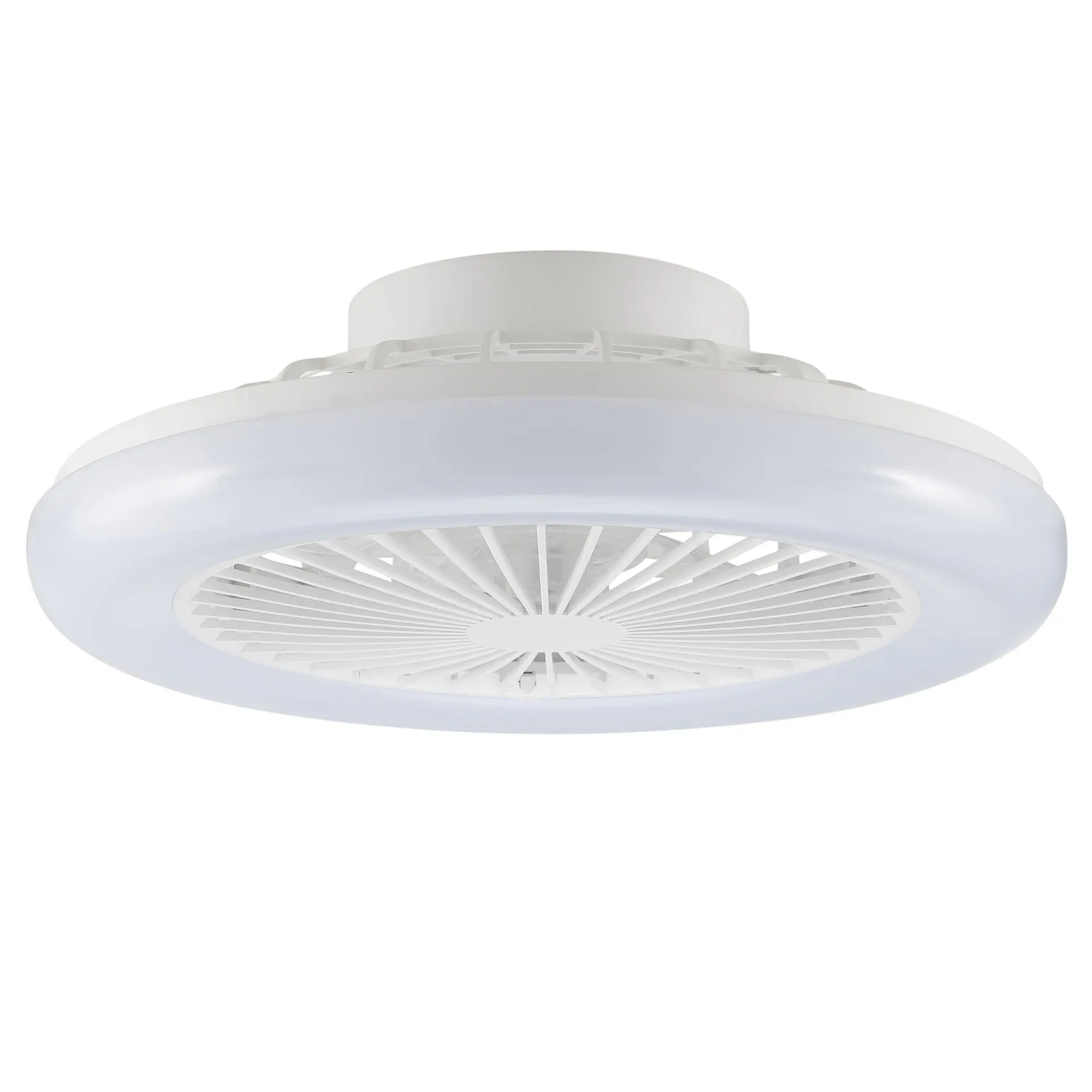 Brilliant LED-Deckenventilator Montero 42cm weiß RGB