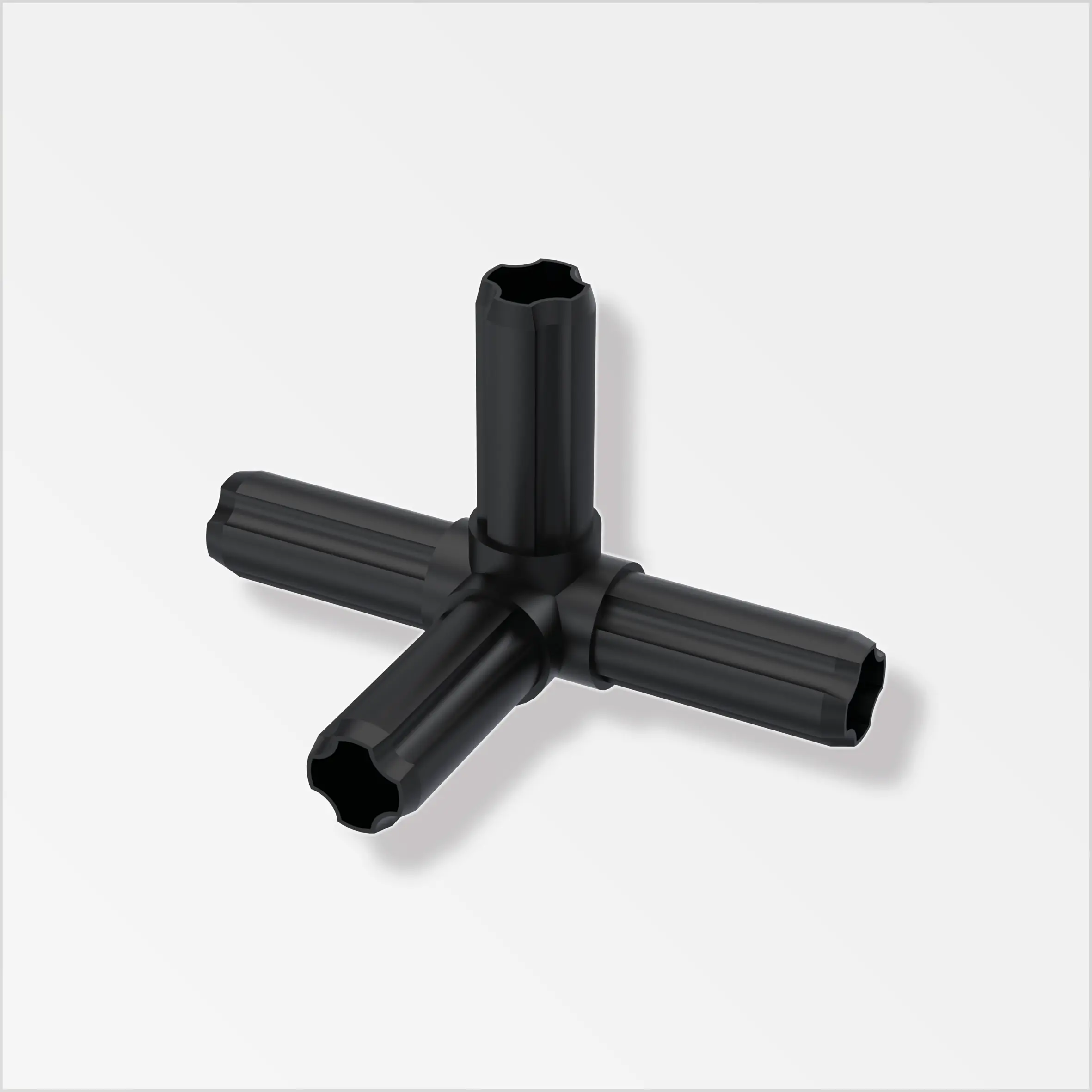 alfer Combitech connect Knotenverbinder Kunststoff schwarz