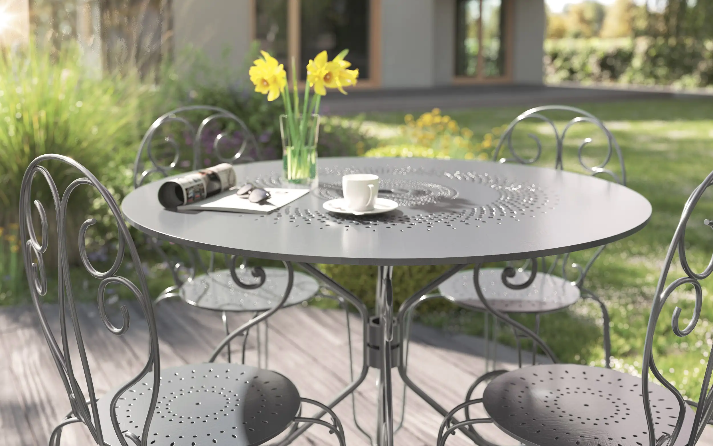 Alpina Sprühmetallschutz-Lack Anti Rost 400 ml grau glänzend Alpina Sprühmetallschutz-Lack Anti Rost 400 ml grau glänzend