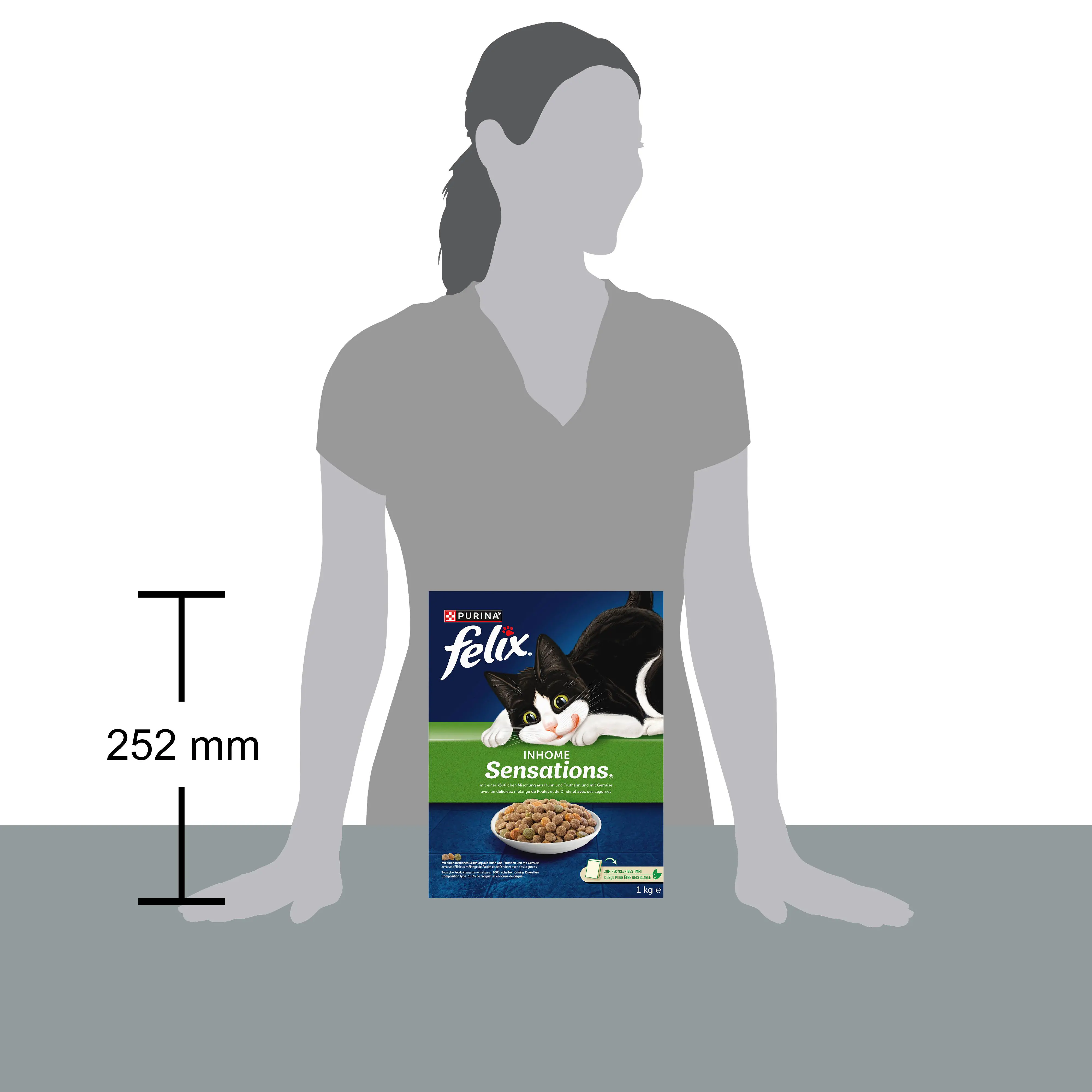 Felix Inhome Sensations mit Huhn und Gemüse 1 kg