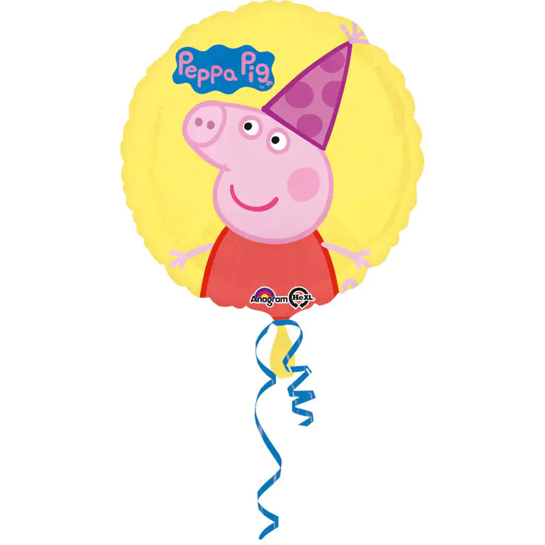 Folienballon Peppa Pig rund Ø 43 cm