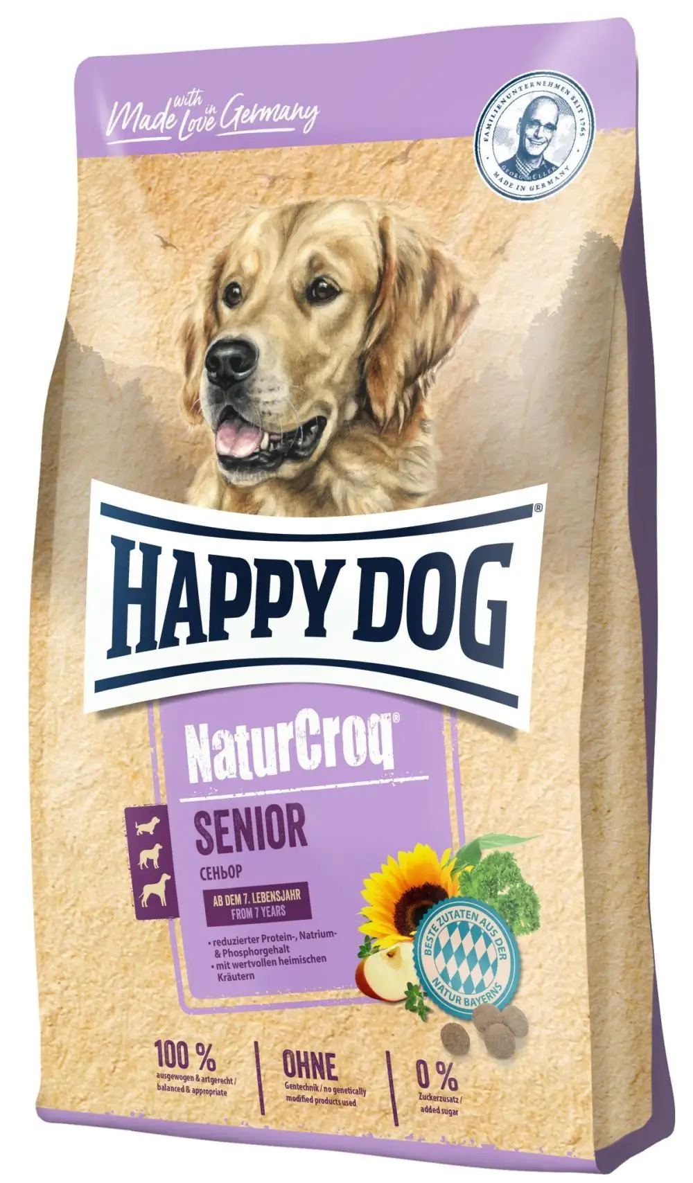 Happy Dog Premium NaturCroq Senior 4 kg