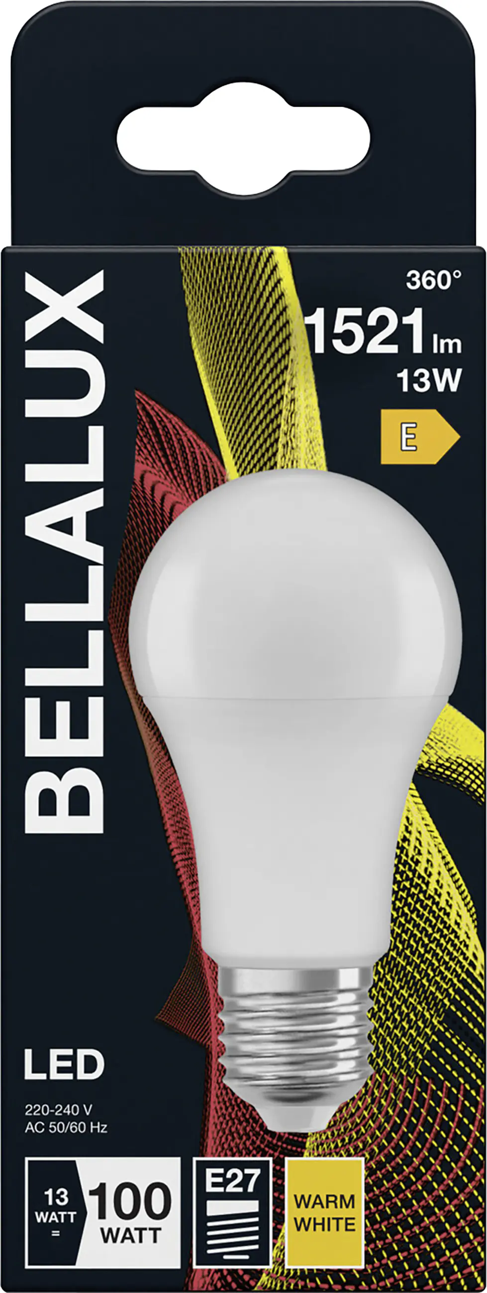 Bellalux LED Leuchtmittel Klassik A100 E27 13 W warmweiß weiß matt