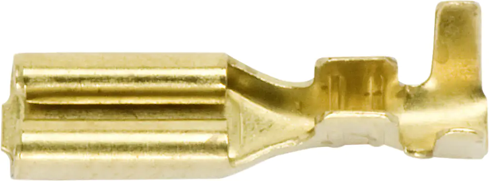 SWG Flachsteckhülse unisoliert 0,5-1,0 mm² 2,8x0,5