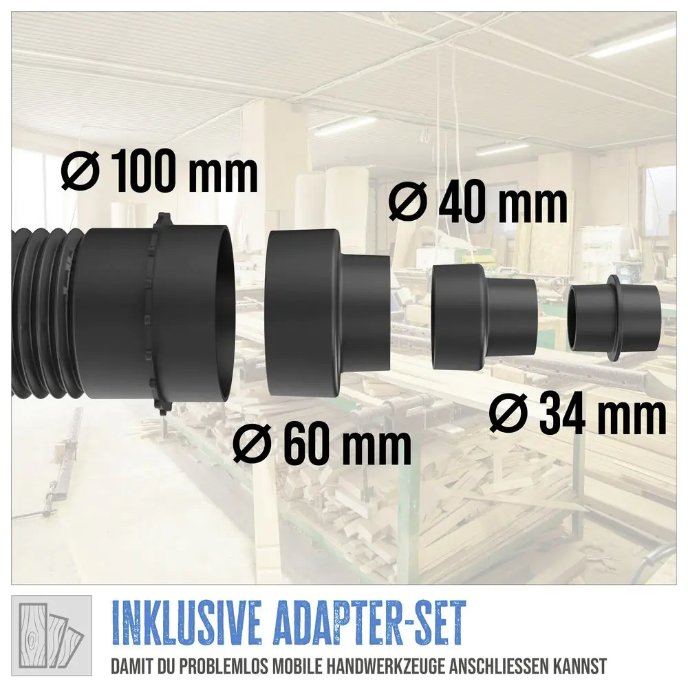 Güde Absauganlage GAA 65.1 550 W, 1150m³/h 65 l Güde Absauganlage GAA 65.1 550 W, 1150m³/h 65 l