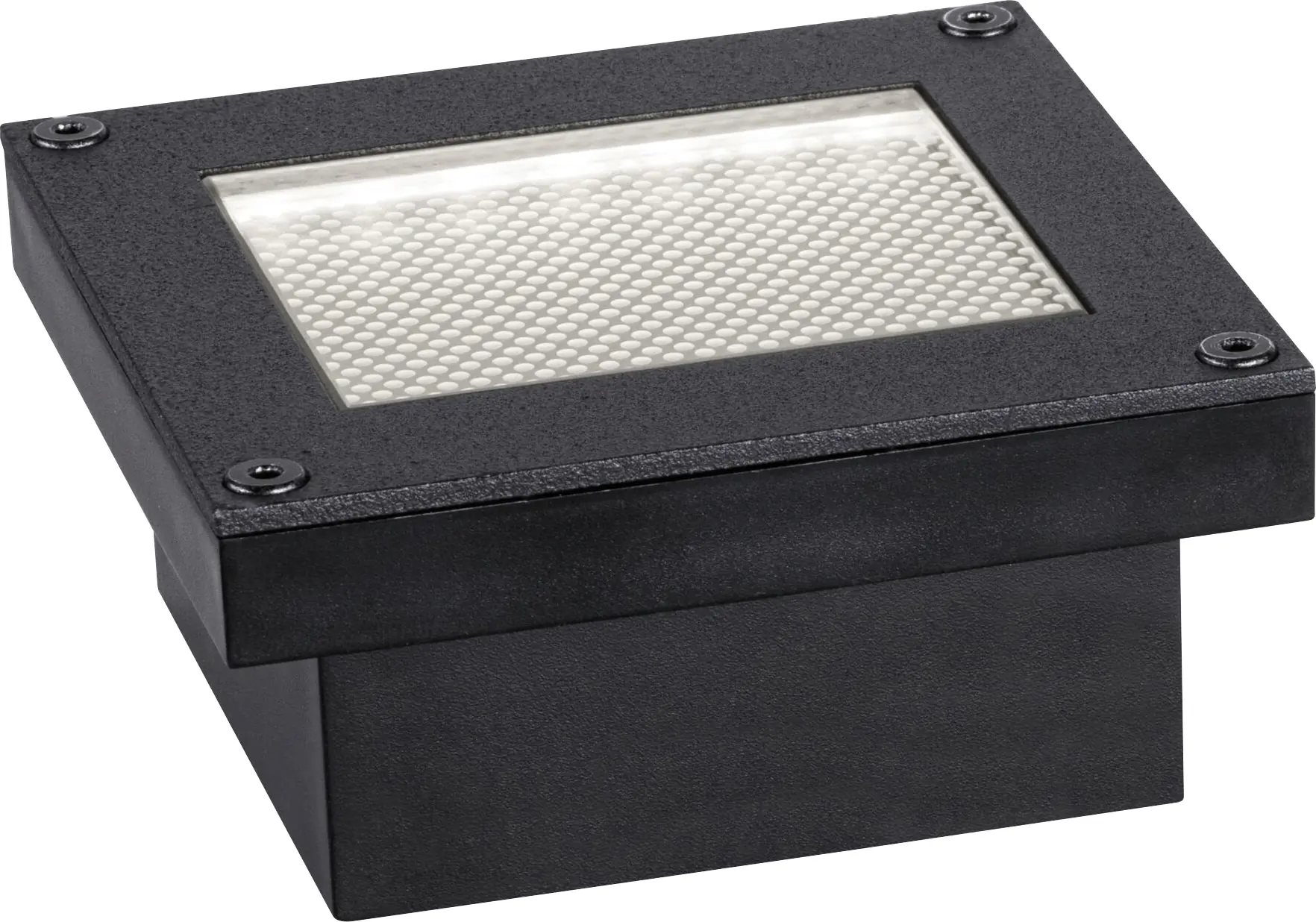 Paulmann LED Solar-Bodeneinbauleuchte Domenic schwarz 8 x 8 cm