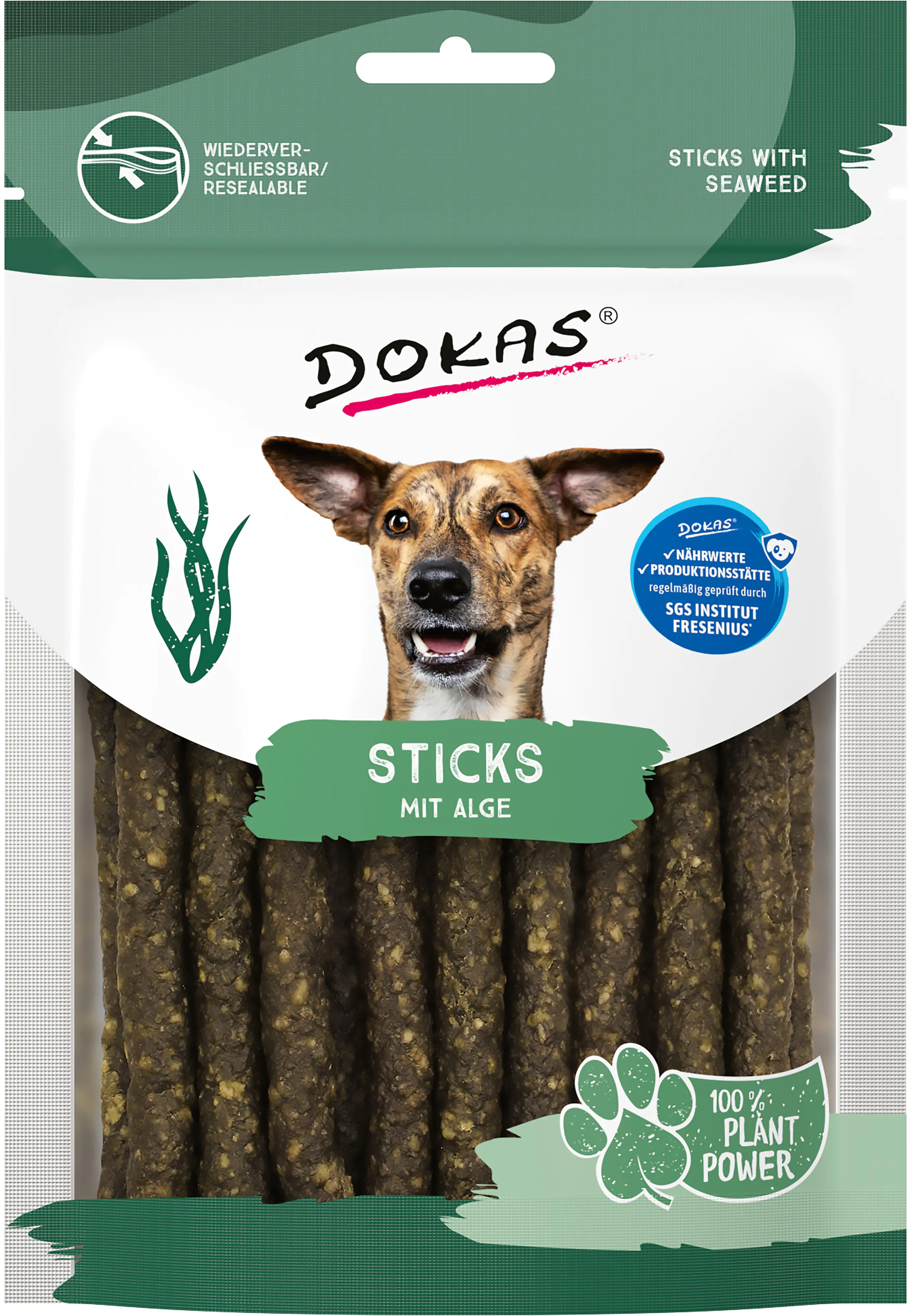 Dokas Sticks mit Alge 105 g Dokas Sticks mit Alge 105 g