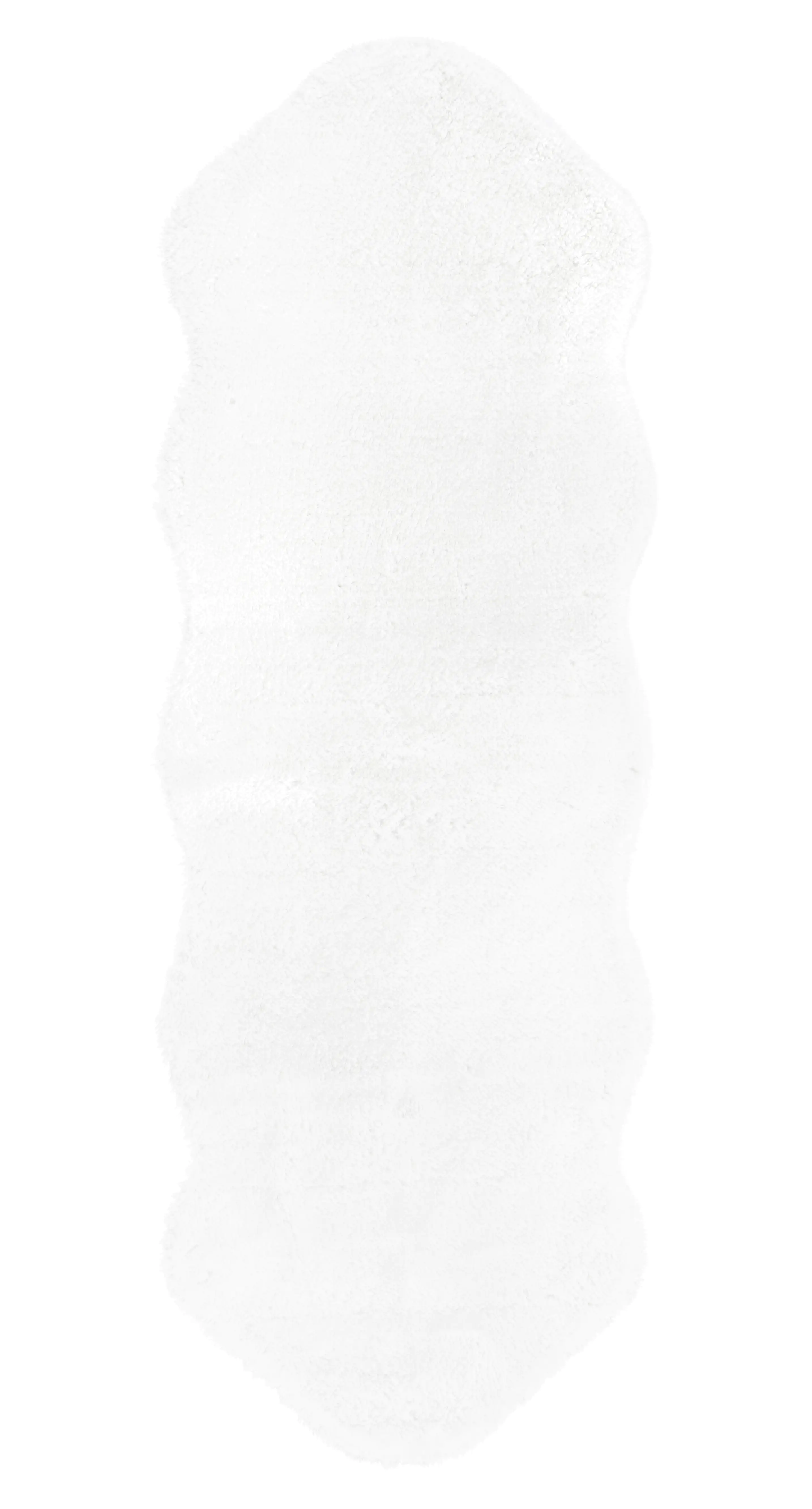 4002398752154 Andiamo Kunstfell Lambskin weiß, 55 x 160 cm