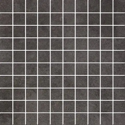Mosaikfliese Philippa 30 x 30 cm anthrazit Steinmaß: ca. 2,7 x 2,7 cm
