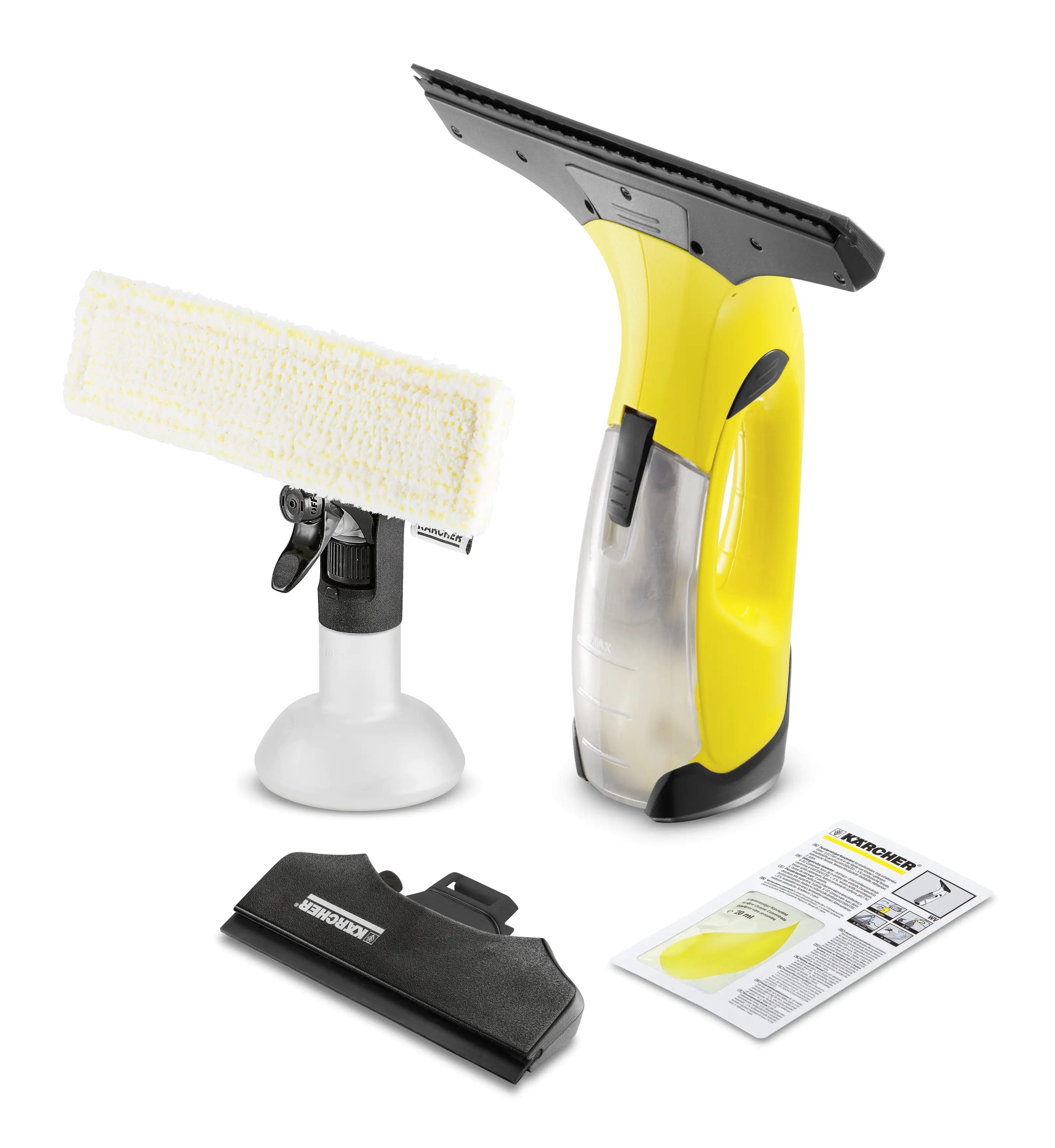 Kärcher Fenstersauger WV 2 Plus N für bis zu 35 Fenster pro Ladung