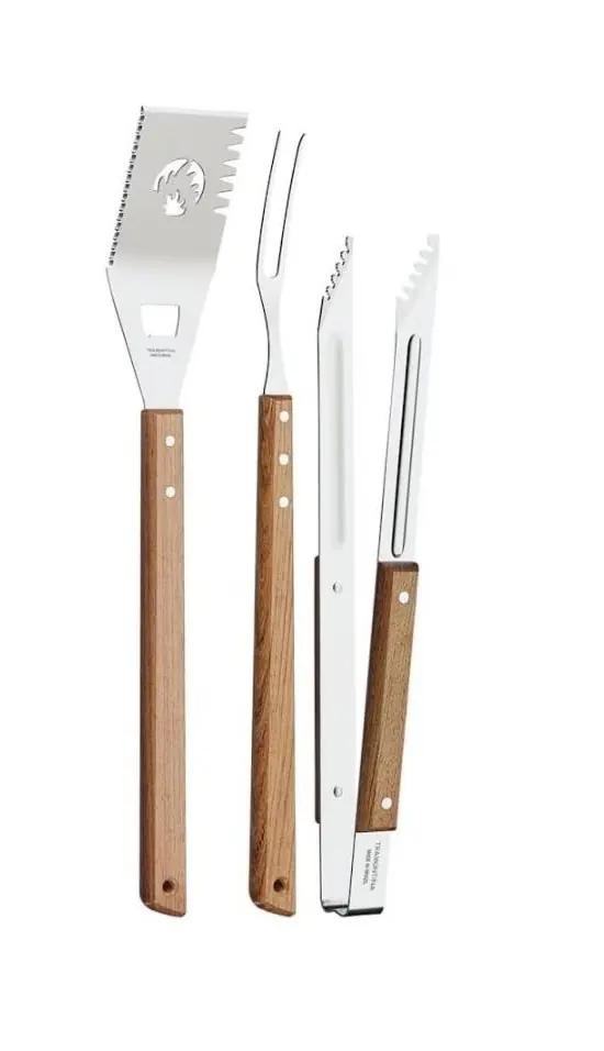 Tramontina Churrasco Grillbesteck-Set 3-teilig Tramontina Churrasco Grillbesteck-Set 3-teilig