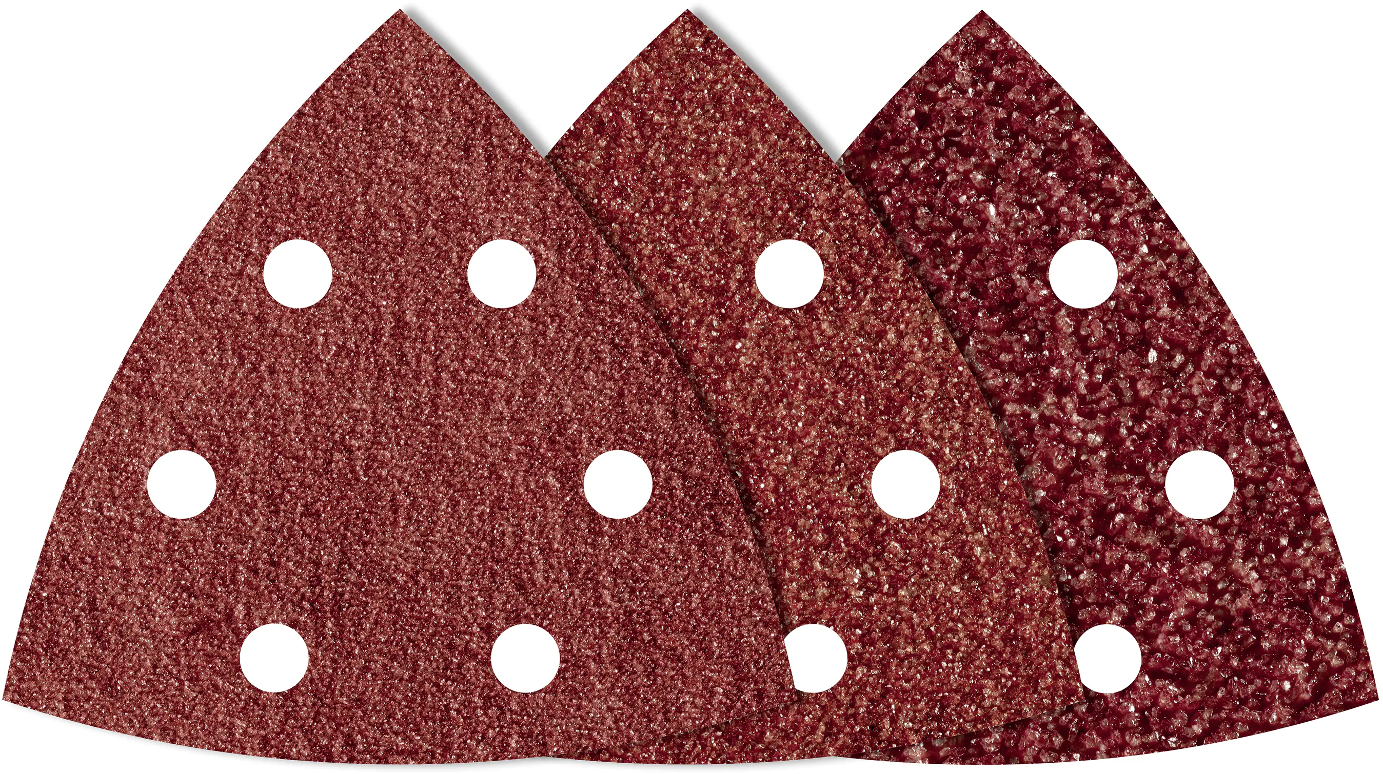 Wolfcraft Haftschleifblätter K60 K120 K240 105 mm 20 Stück