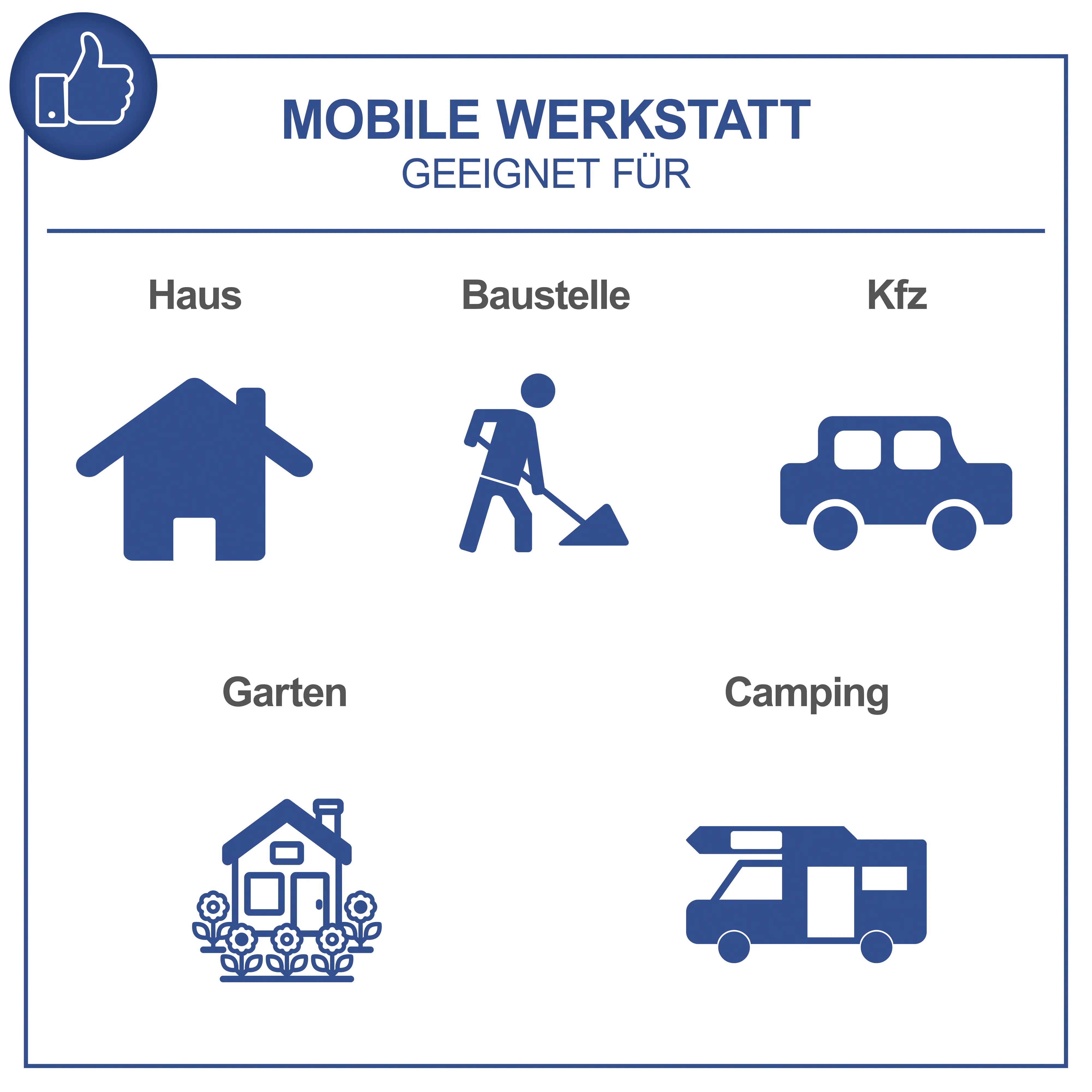 Scheppach Werkzeugkoffer WZK120 97-teilig Scheppach Werkzeugkoffer WZK120 97-teilig