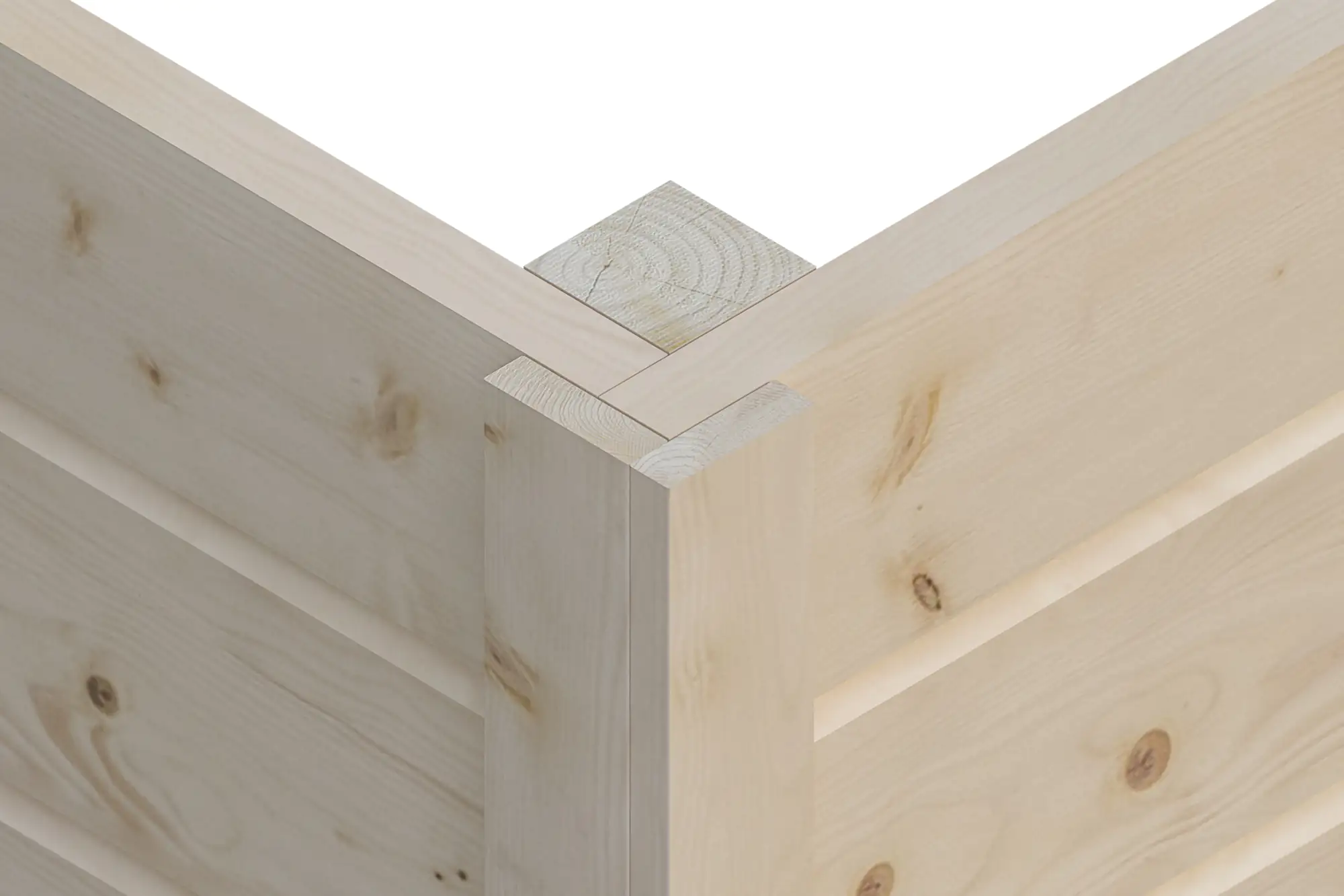 SKAN HOLZ Gartenhaus Breda 380 x 380 cm natur mit Fußboden SKAN HOLZ Gartenhaus Breda 380 x 380 cm natur mit Fußboden