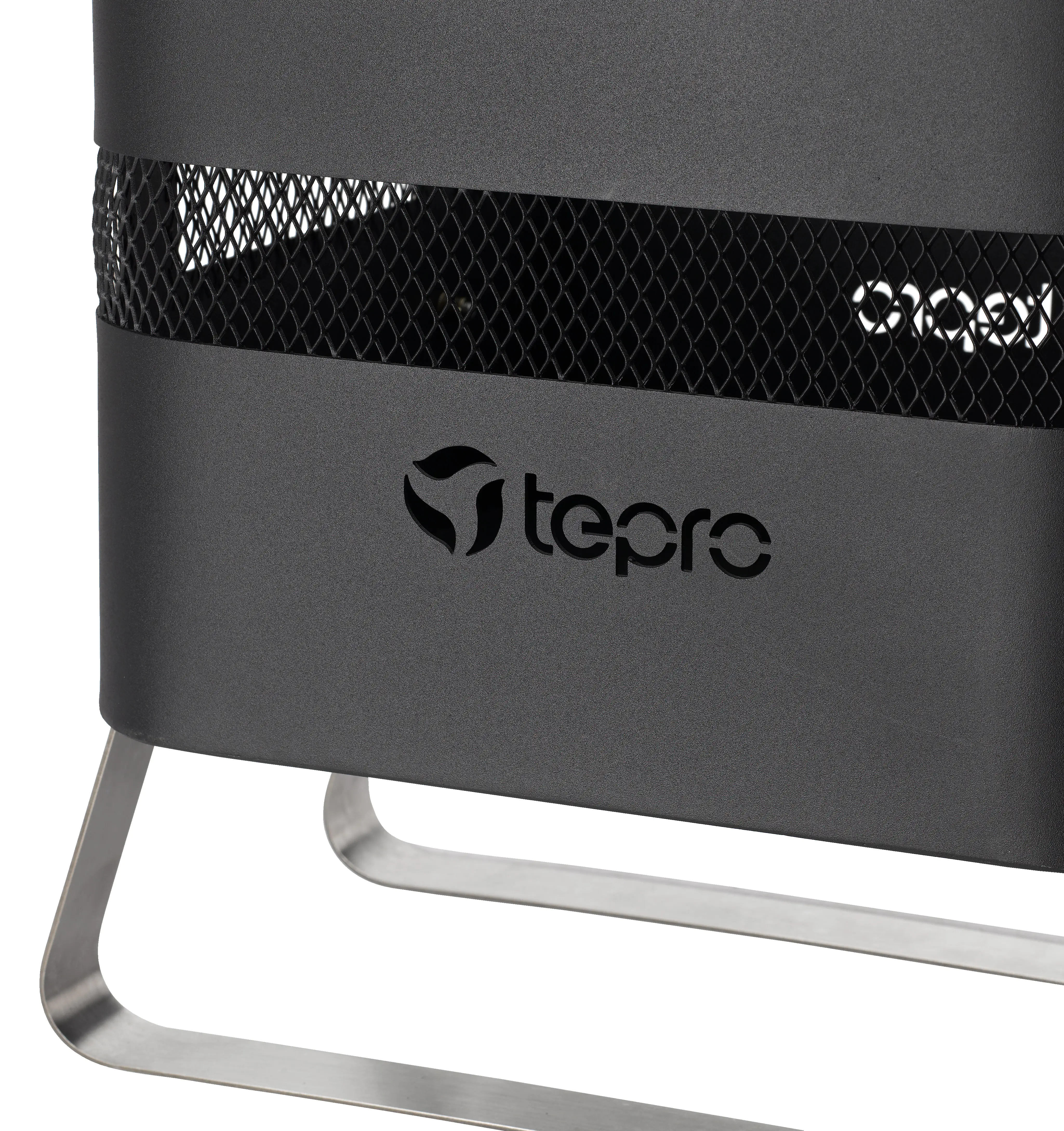 4011964011687_1 Tepro Design Feuerstelle schwarz / Edelstahl