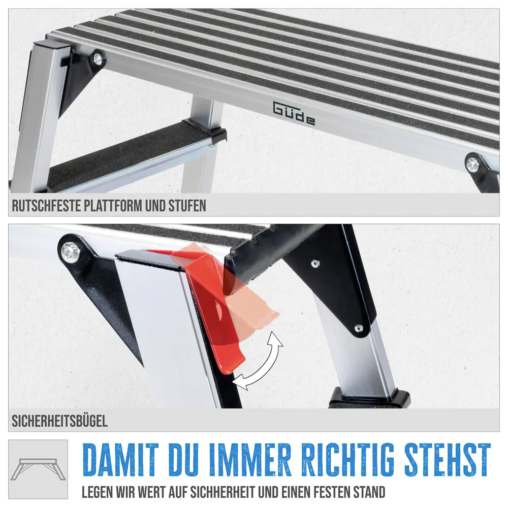 Güde Aluminium-Arbeitsplattform GAAP 960