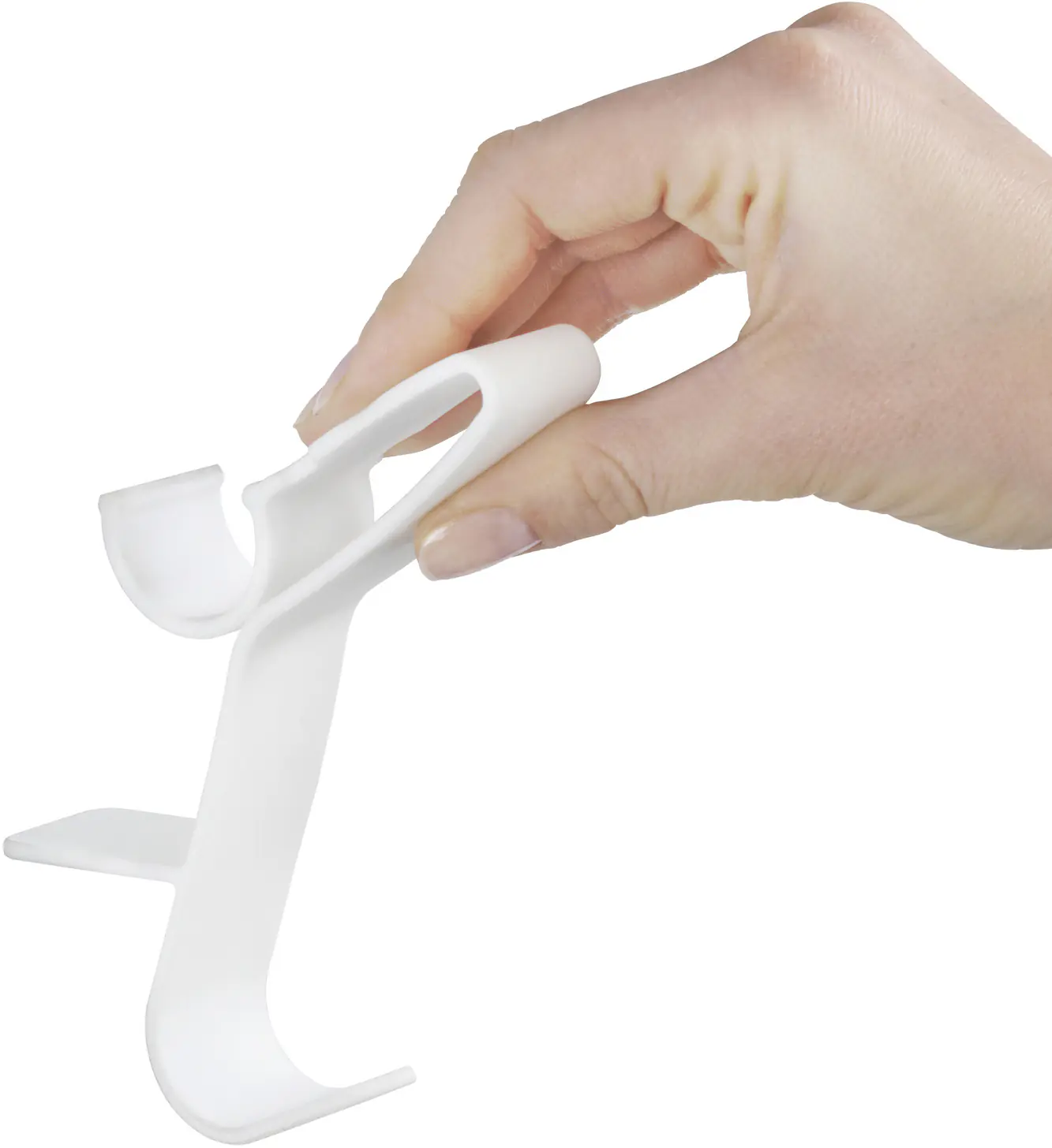 Wenko Haken für Handtuchheizkörper Polystyrol, weiß, universal