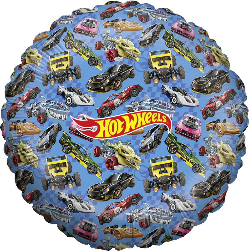 Folienballon Hot Wheels Ø 45 cm