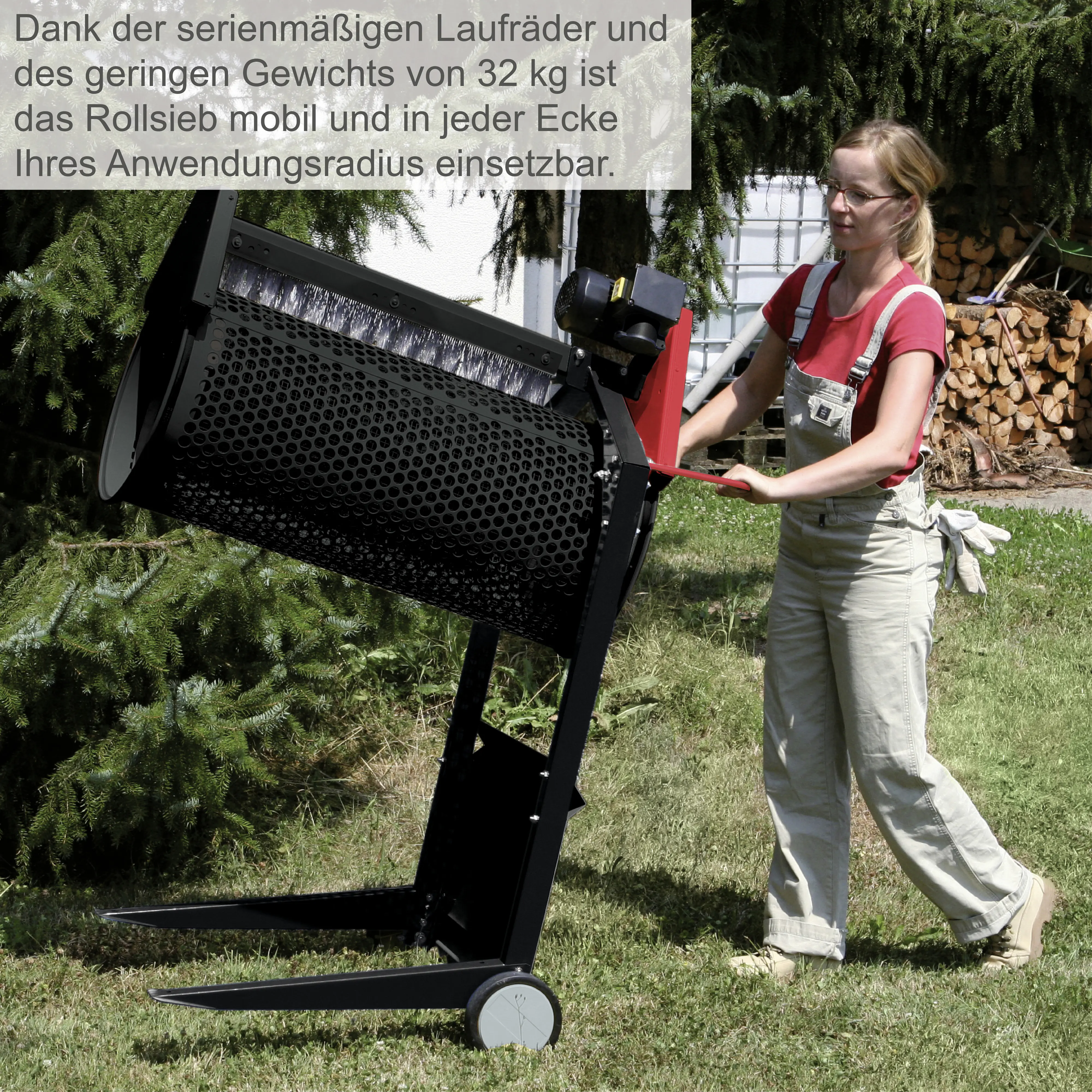 Scheppach Rollsieb RS400 Ø 40 x 90 cm