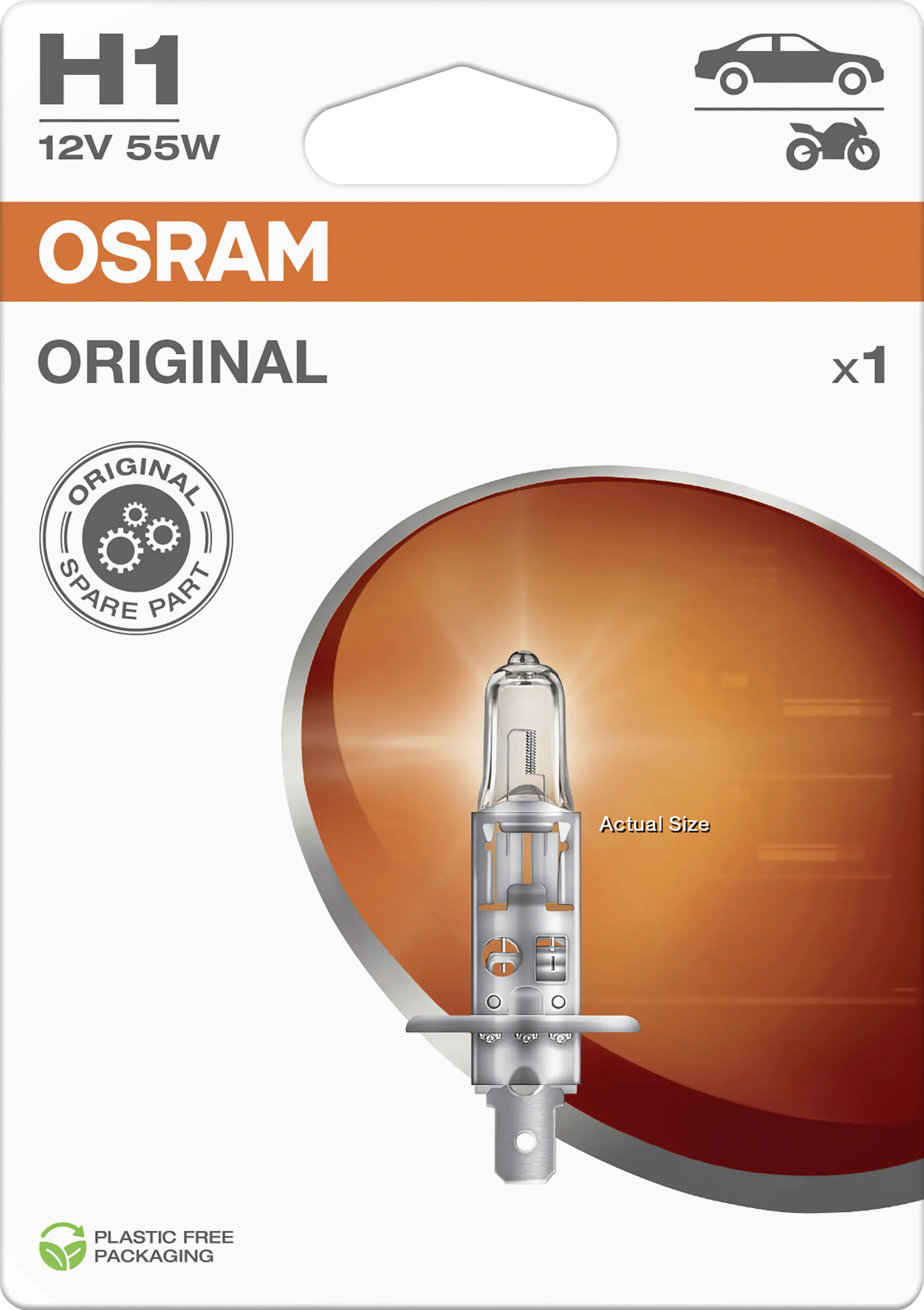 Osram Scheinwerferlampe H1 Original 2.0 Osram Scheinwerferlampe H1 Original 2.0