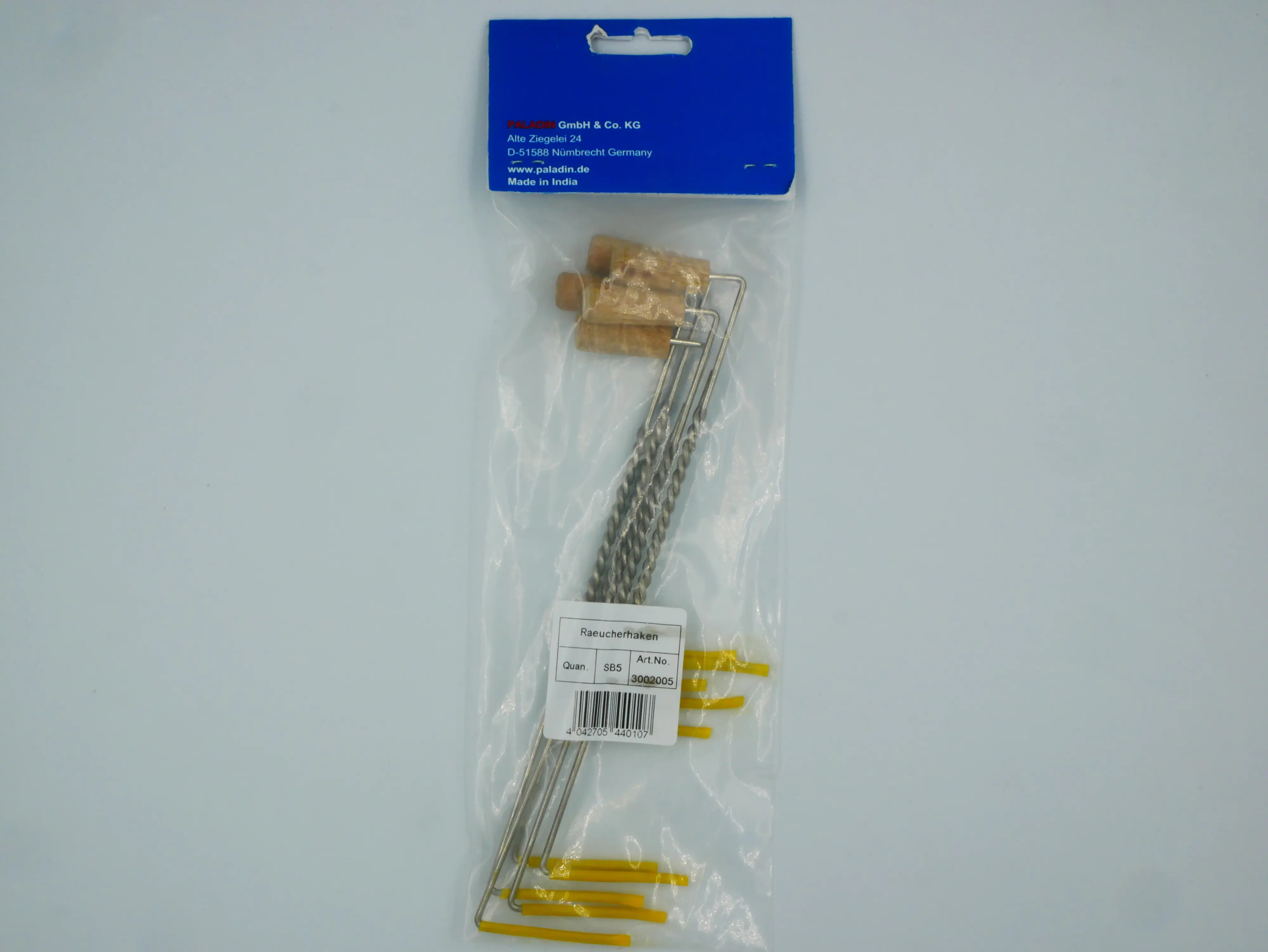 Paladin Räucherhaken 18 cm / 5 Stück