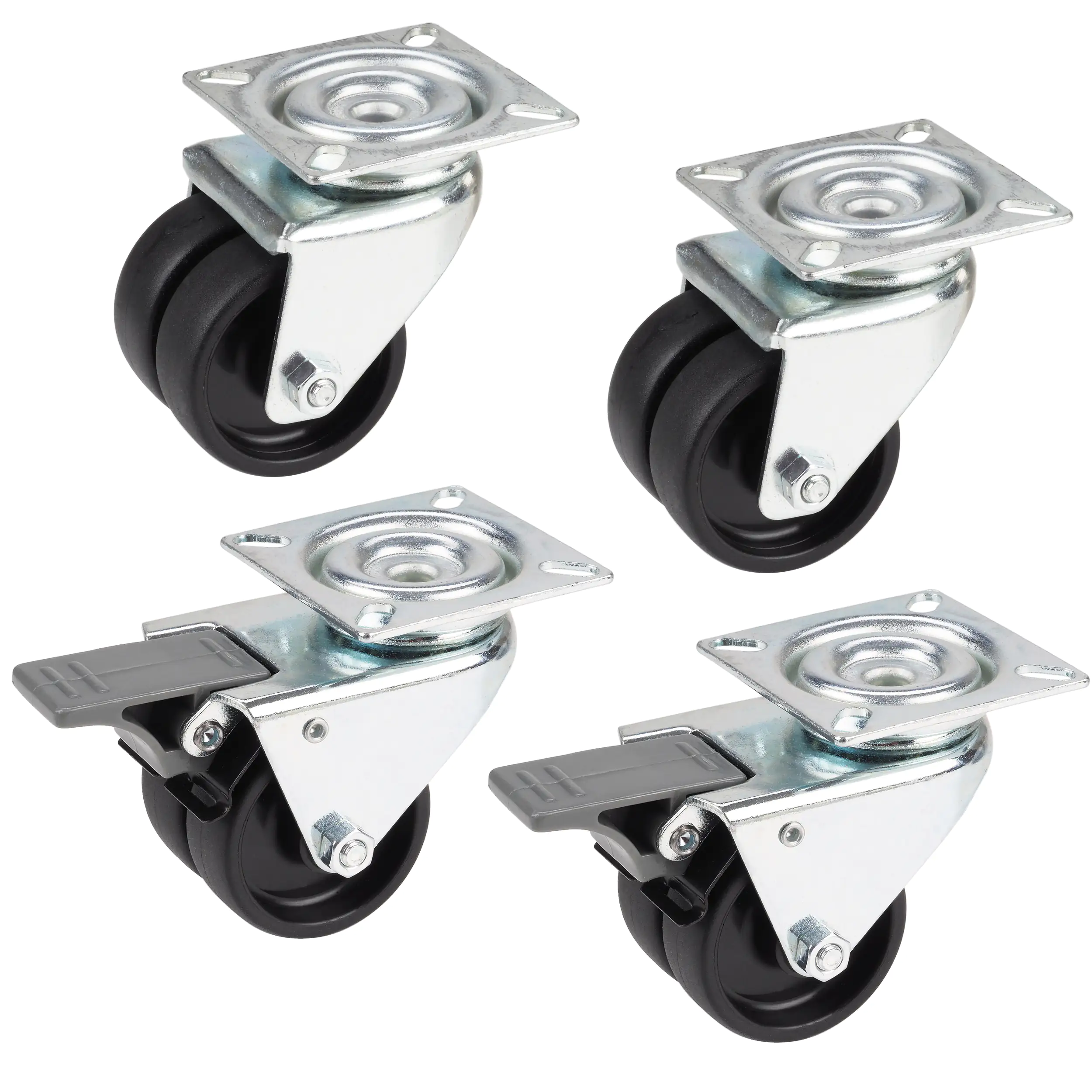 Lenkrolle Ø 50 mm, Tragkr. 80 kg