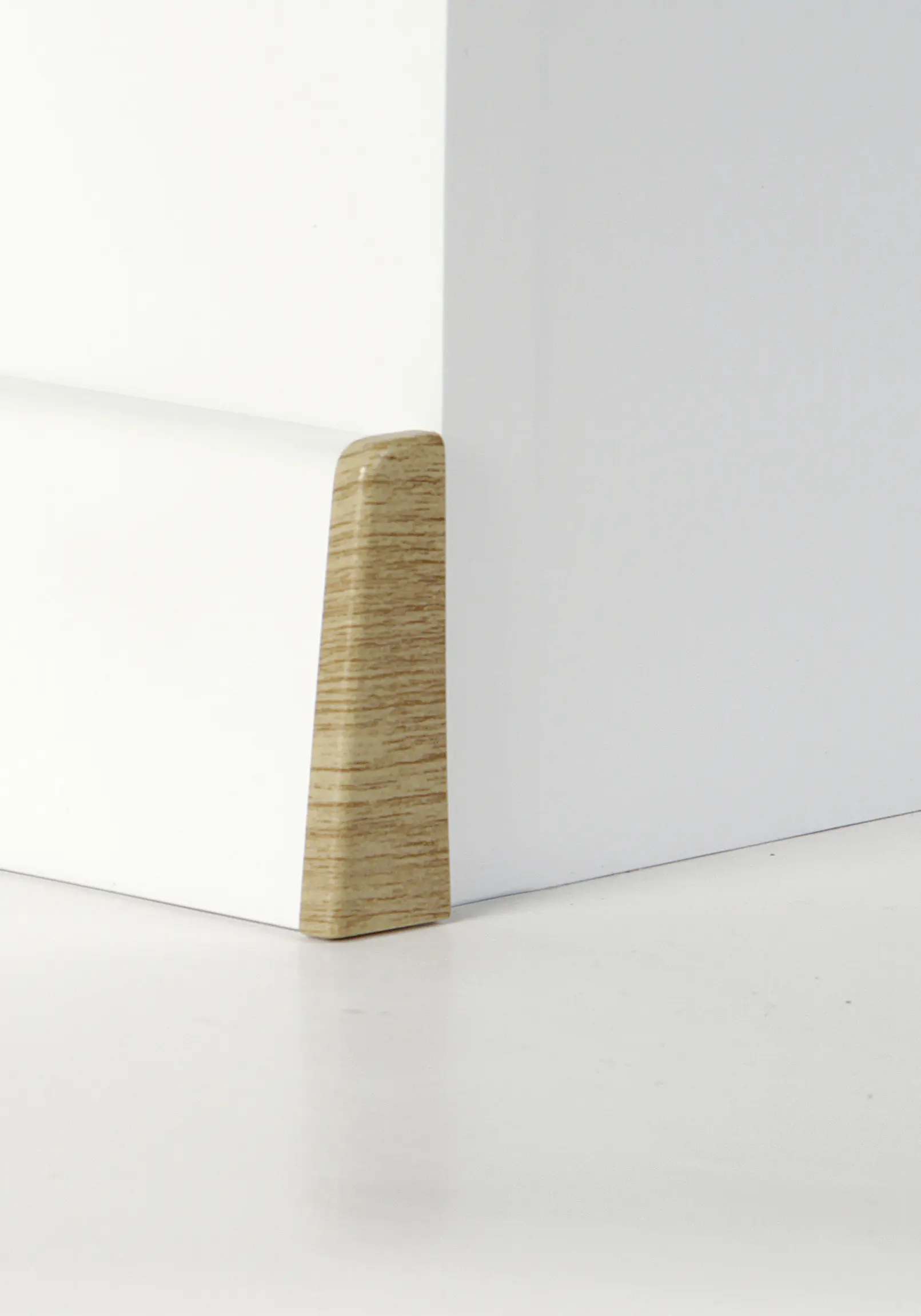 Classen Endkappen für Clip-Leiste foliert 19 x 58 mm eiche hell Holzpore