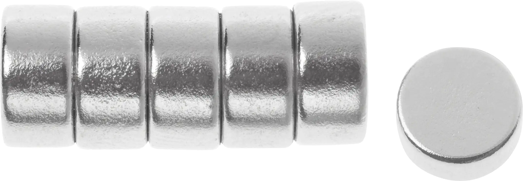 Glorex Haftmagnete extra stark Ø 8 mm 6 Stück