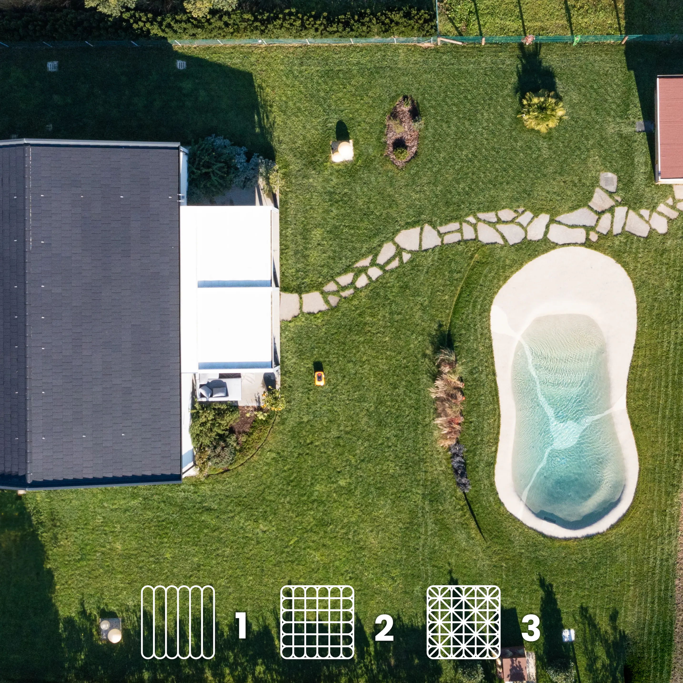 Stiga Mähroboter A300 18 cm Schnittbreite kabellos für bis zu 450 m² Rasenfläche Stiga Mähroboter A300 18 cm Schnittbreite kabellos für bis zu 450 m² Rasenfläche